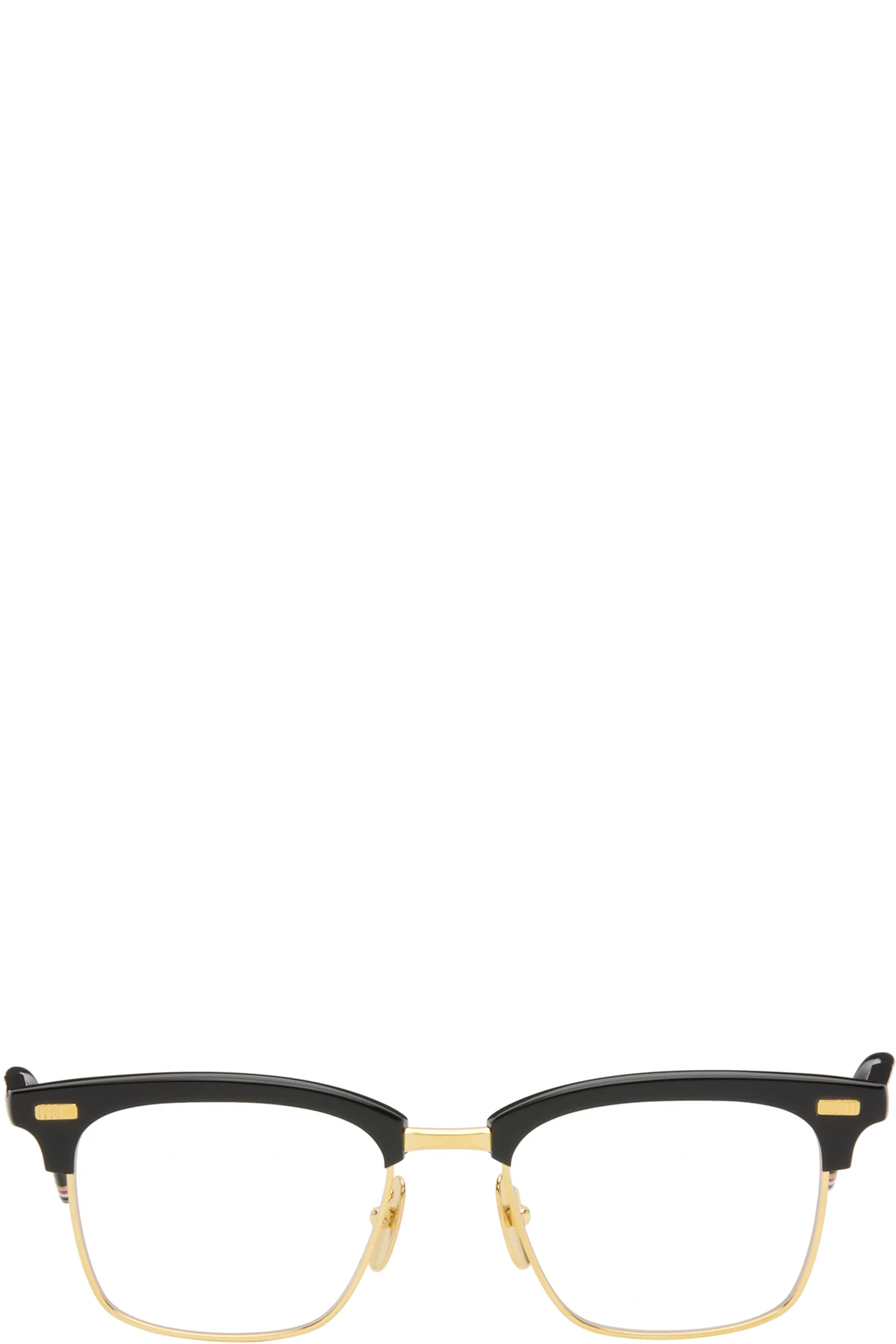 Gold & Black Acetate and Titanium Glasses