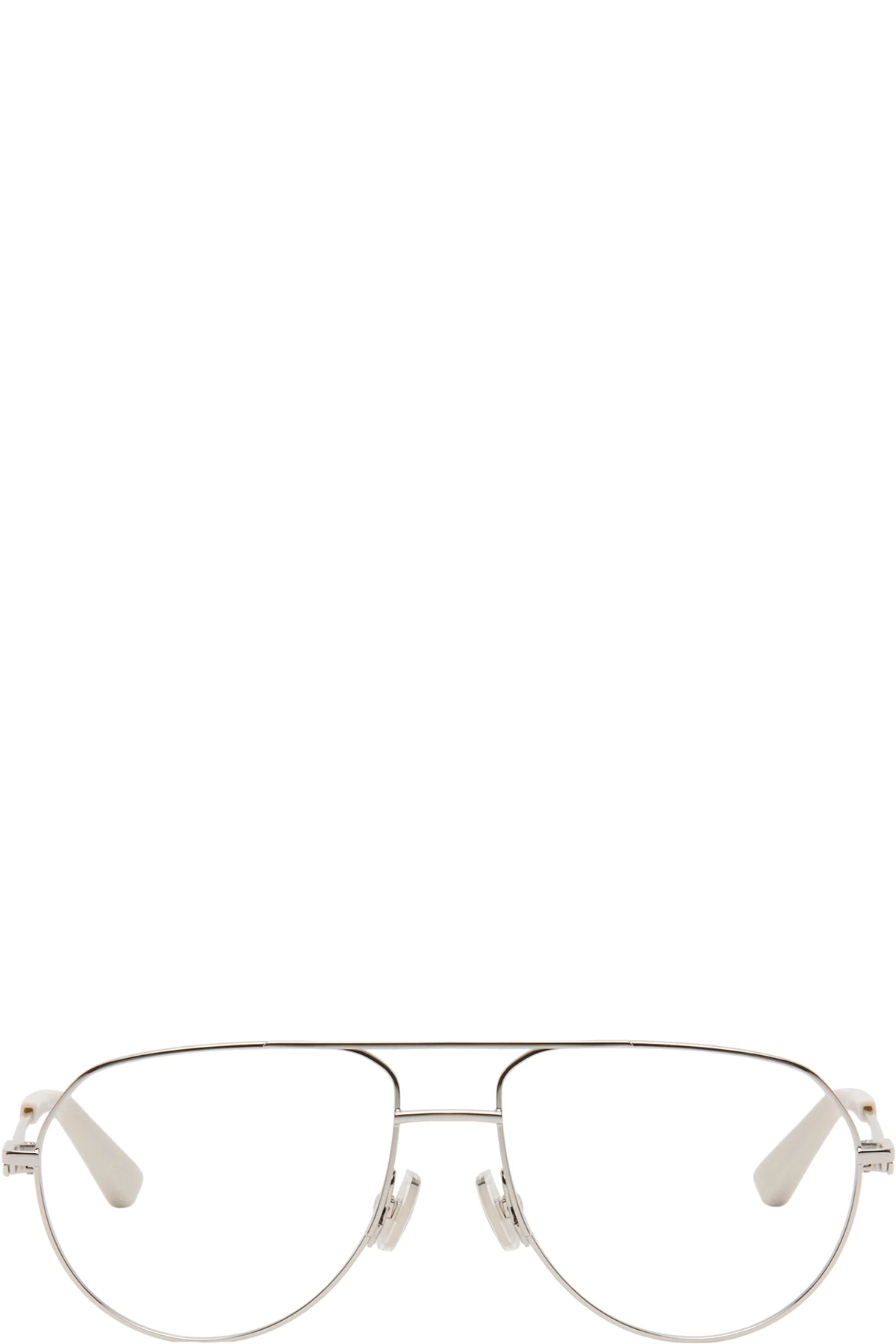 Silver Aviator Glasses