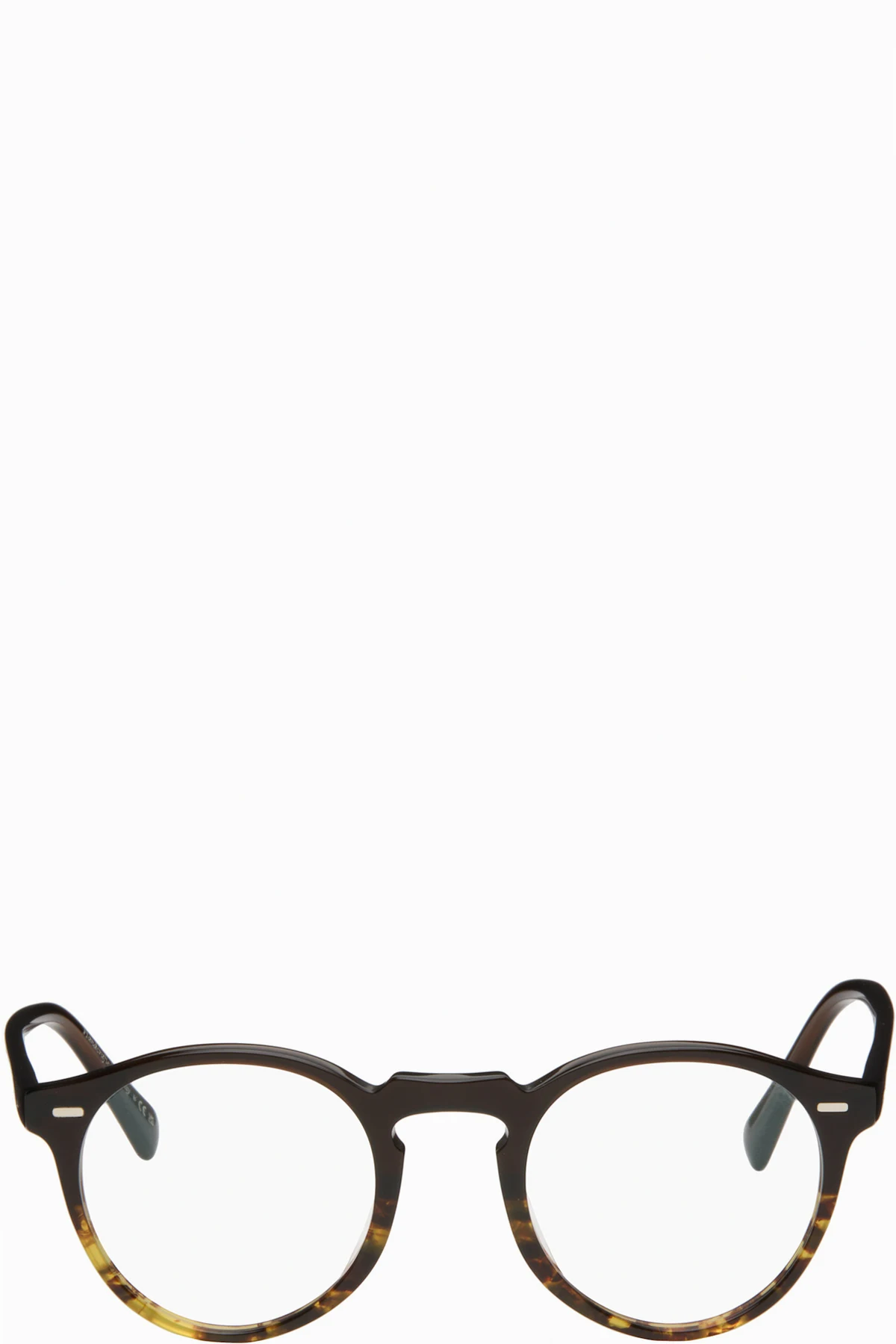 Brown Gregory Peck Glasses