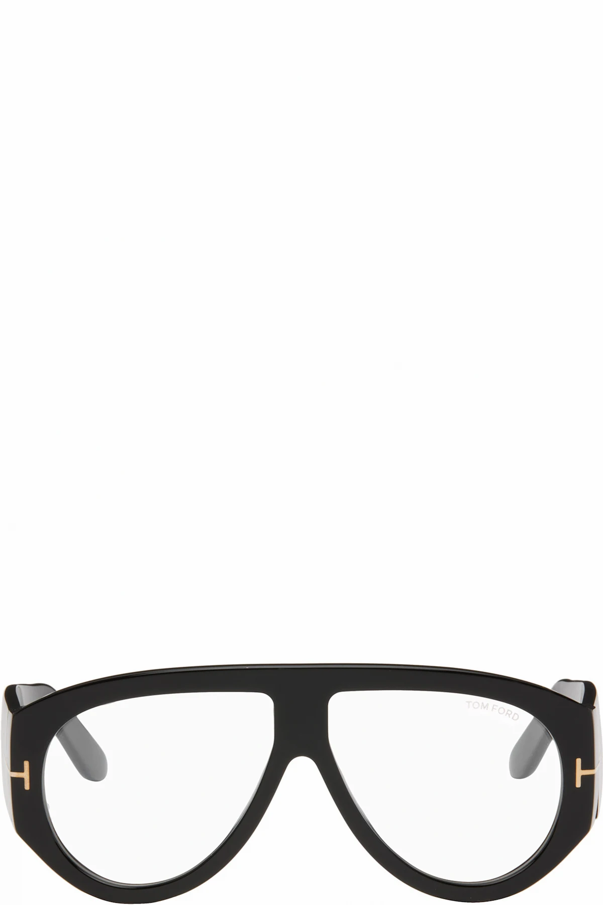 Black Blue Block Pilot Glasses
