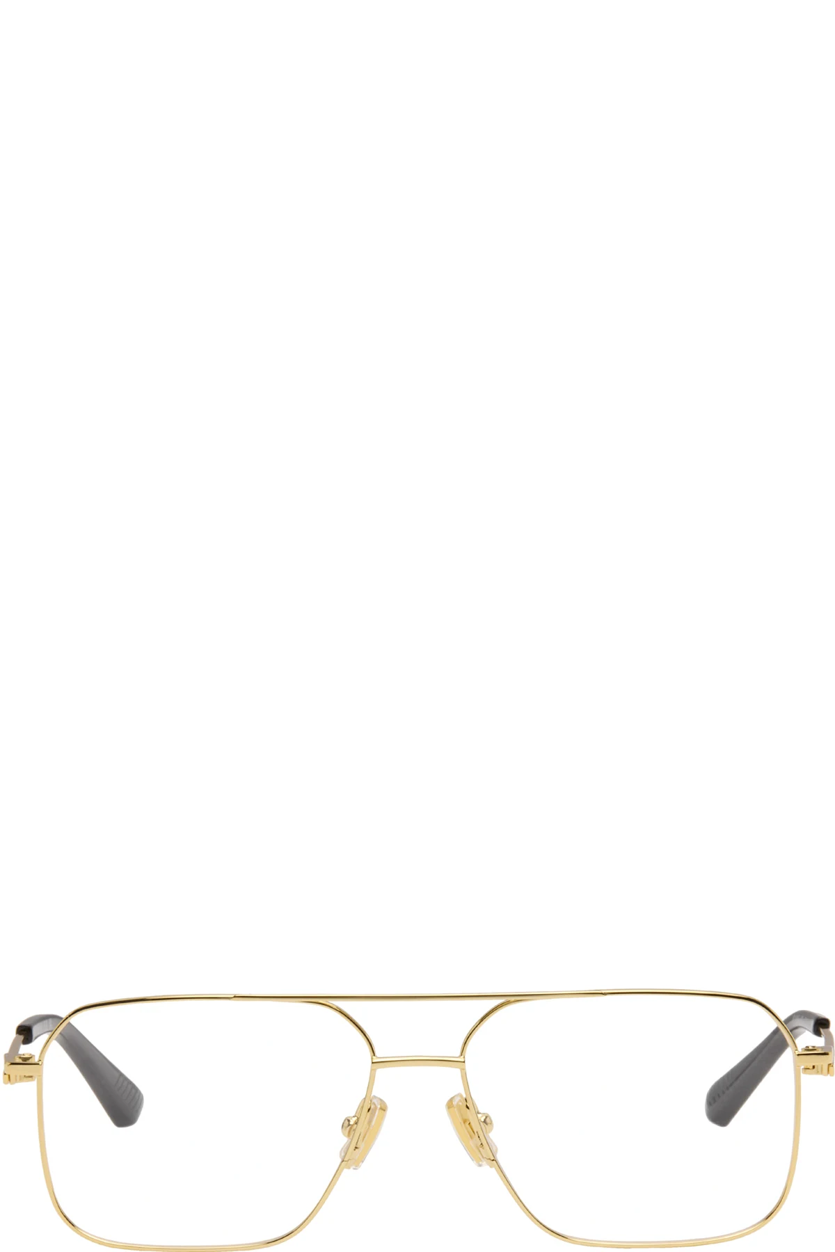 Gold Ribbon Split Glasses