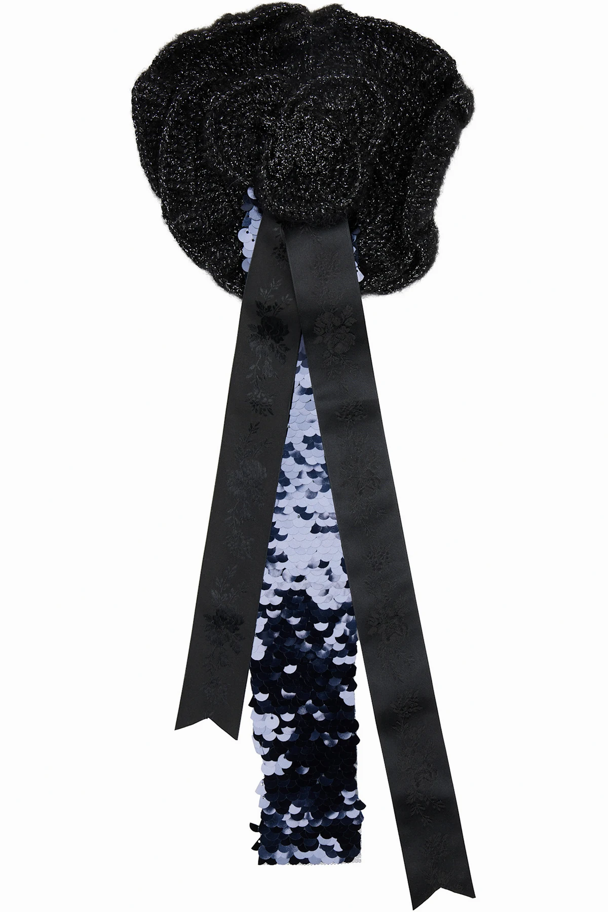 Black PéSame Artisanal Brooch
