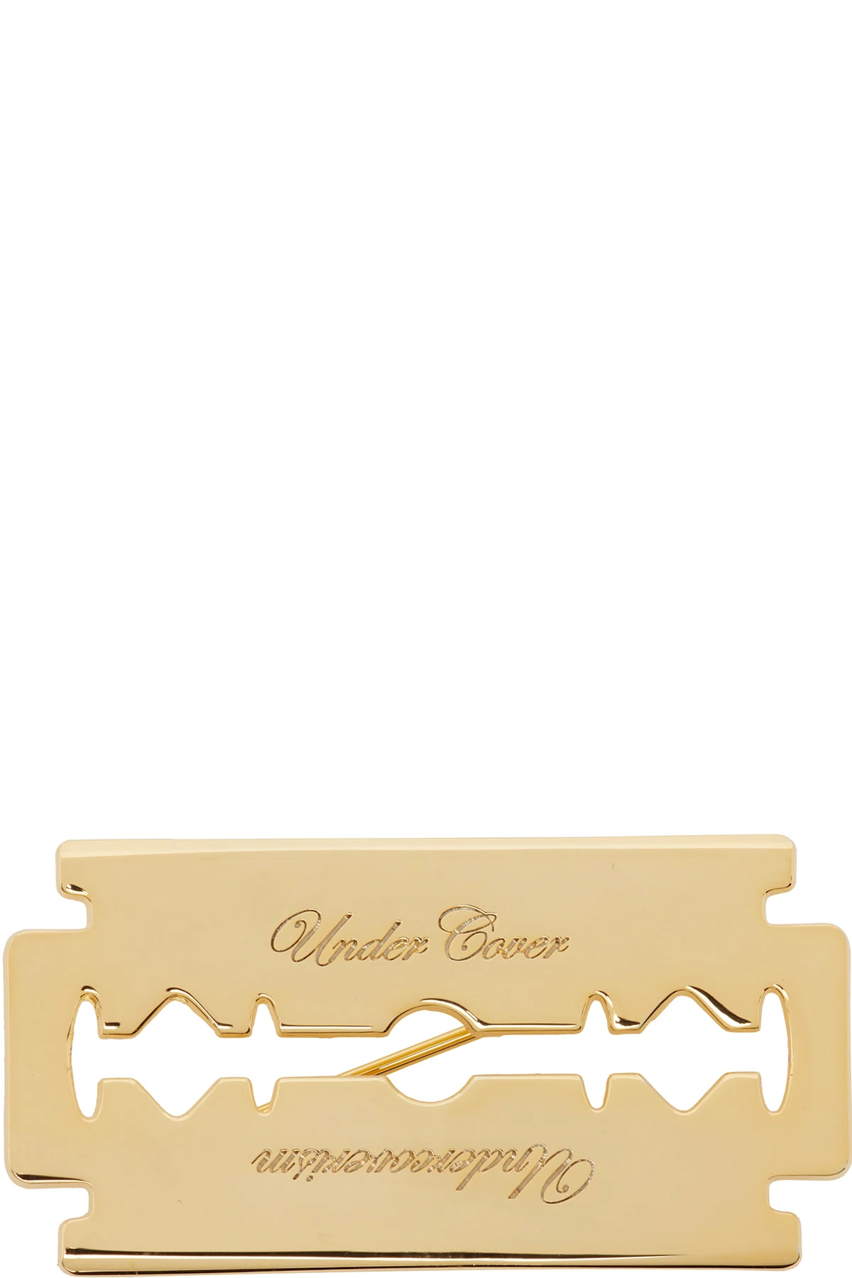 Razor Blade Brooch