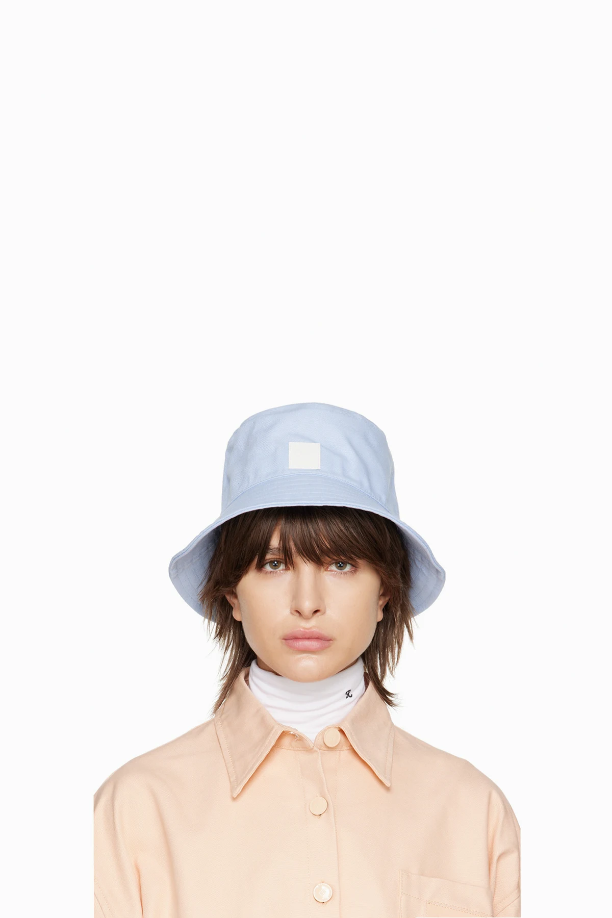 Blue Patch Bucket Hat