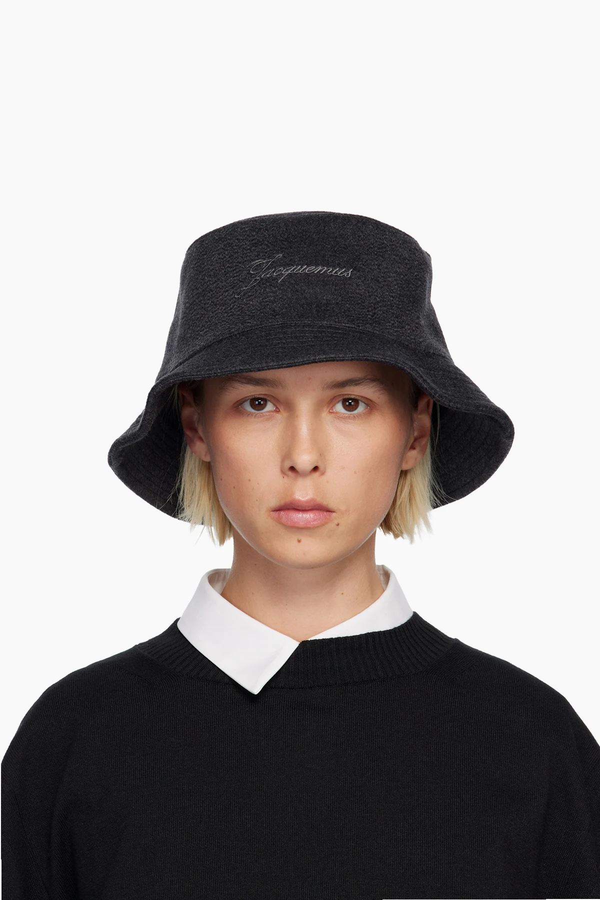 Gray 'The Cachemiro' Bucket Hat