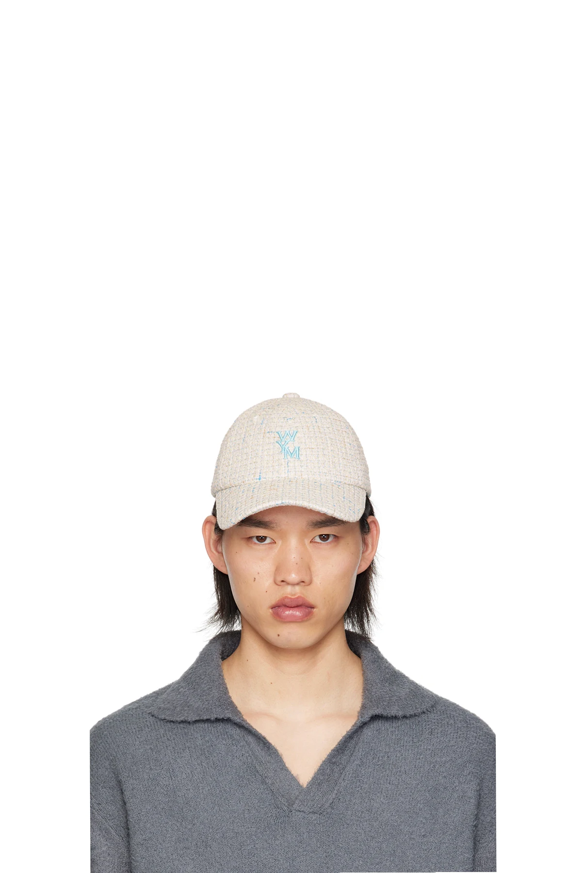 Off-White Tweed Logo Ball Cap