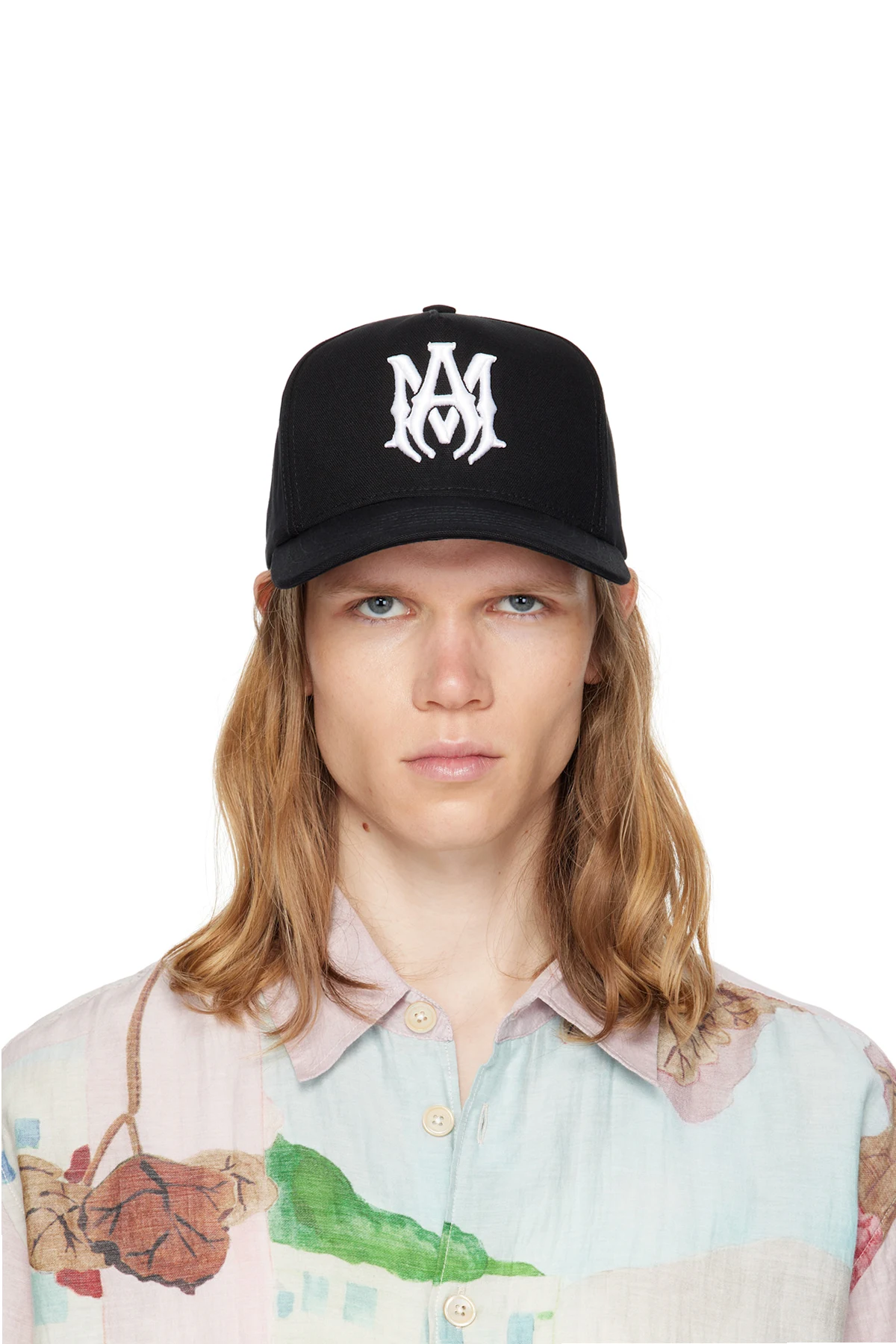 Black Full Canvas MA Cap