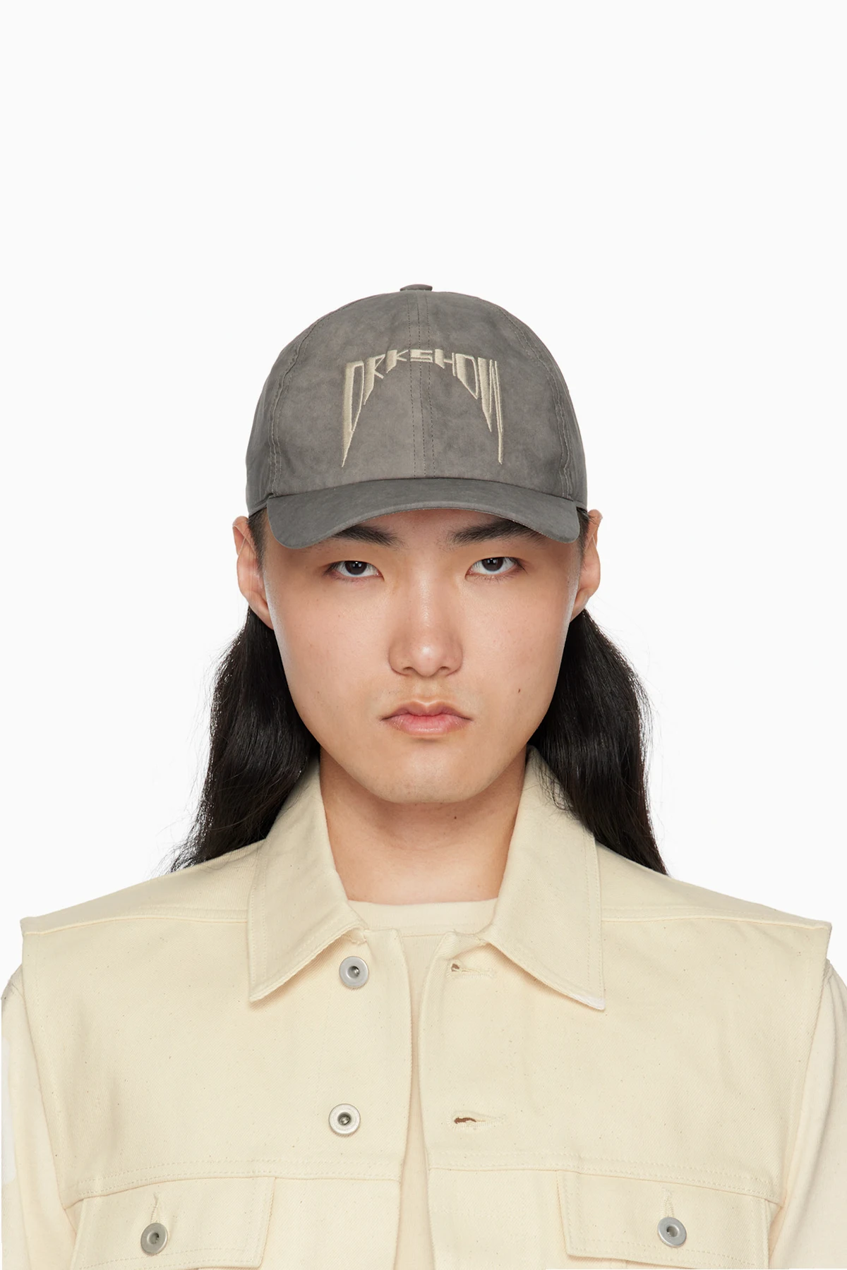 Gray Hollywood Baseball Cap