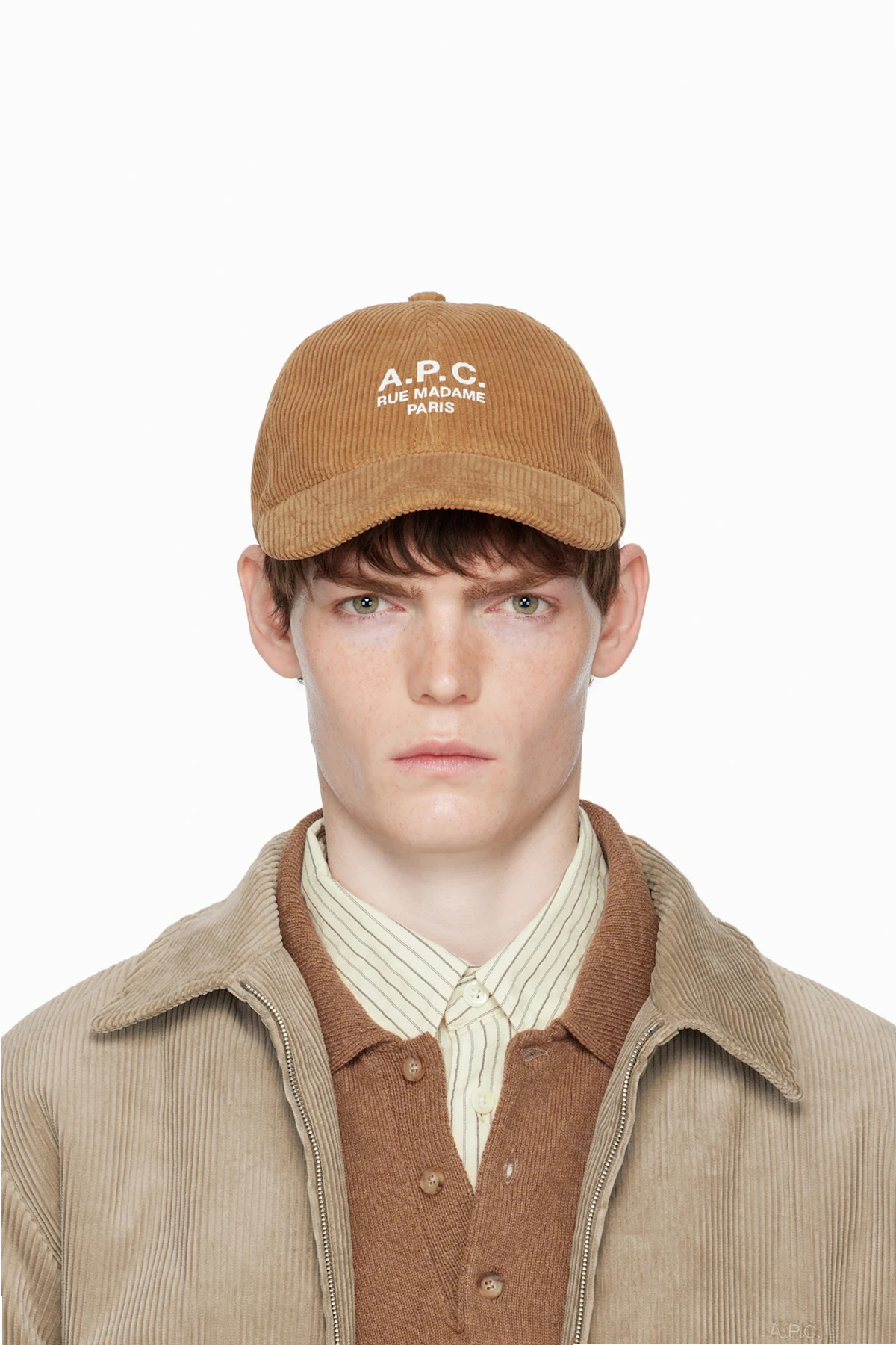 Tan Charlie 'Rue Madame' Baseball Cap