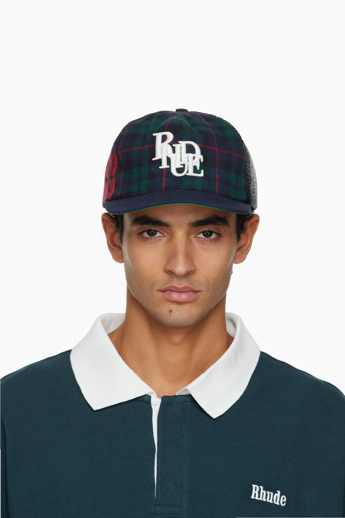 Multicolor Multi-Flannel Scramble Logo Cap