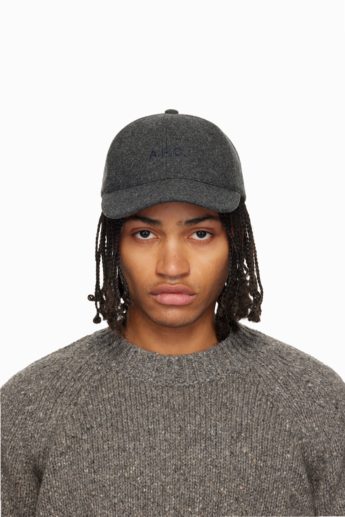 Gray Charlie Baseball Cap