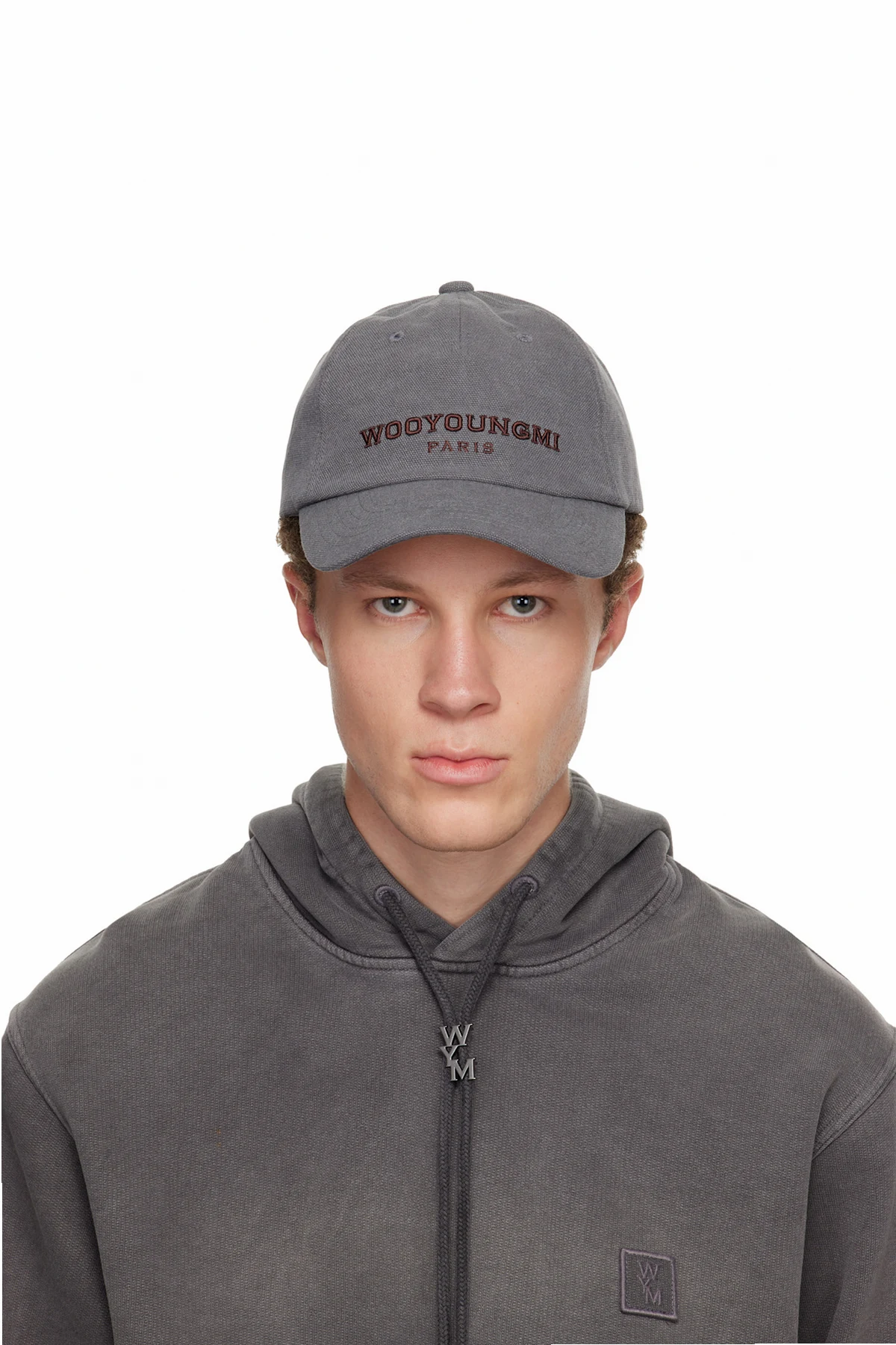 Gray Dyed Oxford Ball Cap