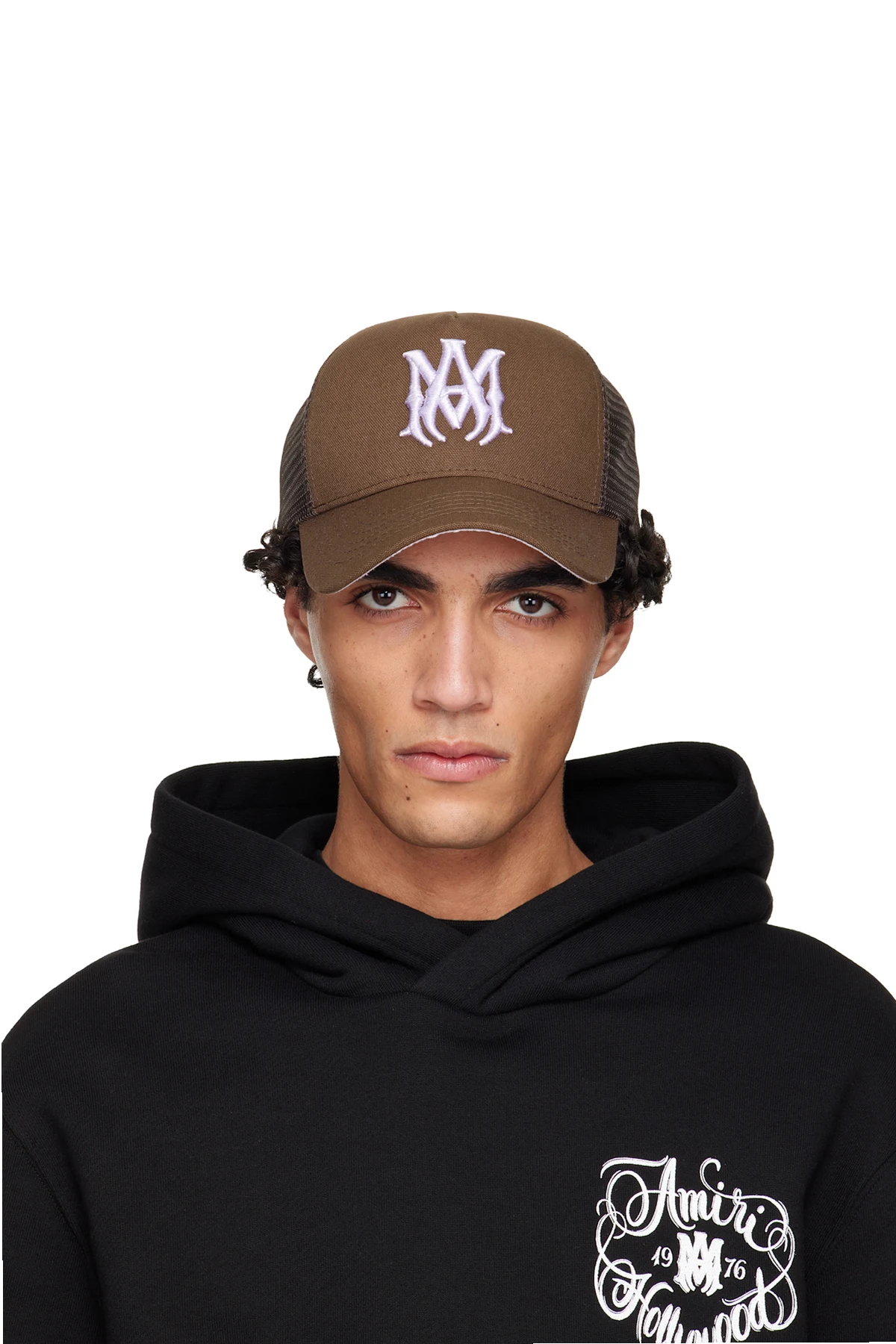 Brown MA Trucker Cap