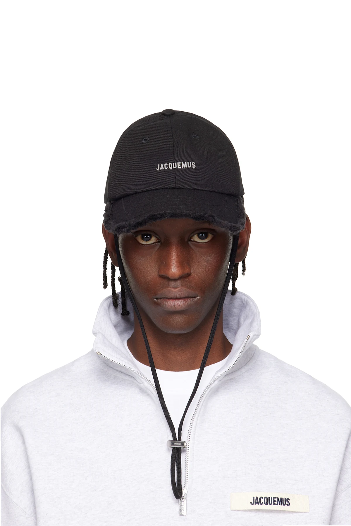 Black Les Classiques 'The Artichaut' Denim Cap