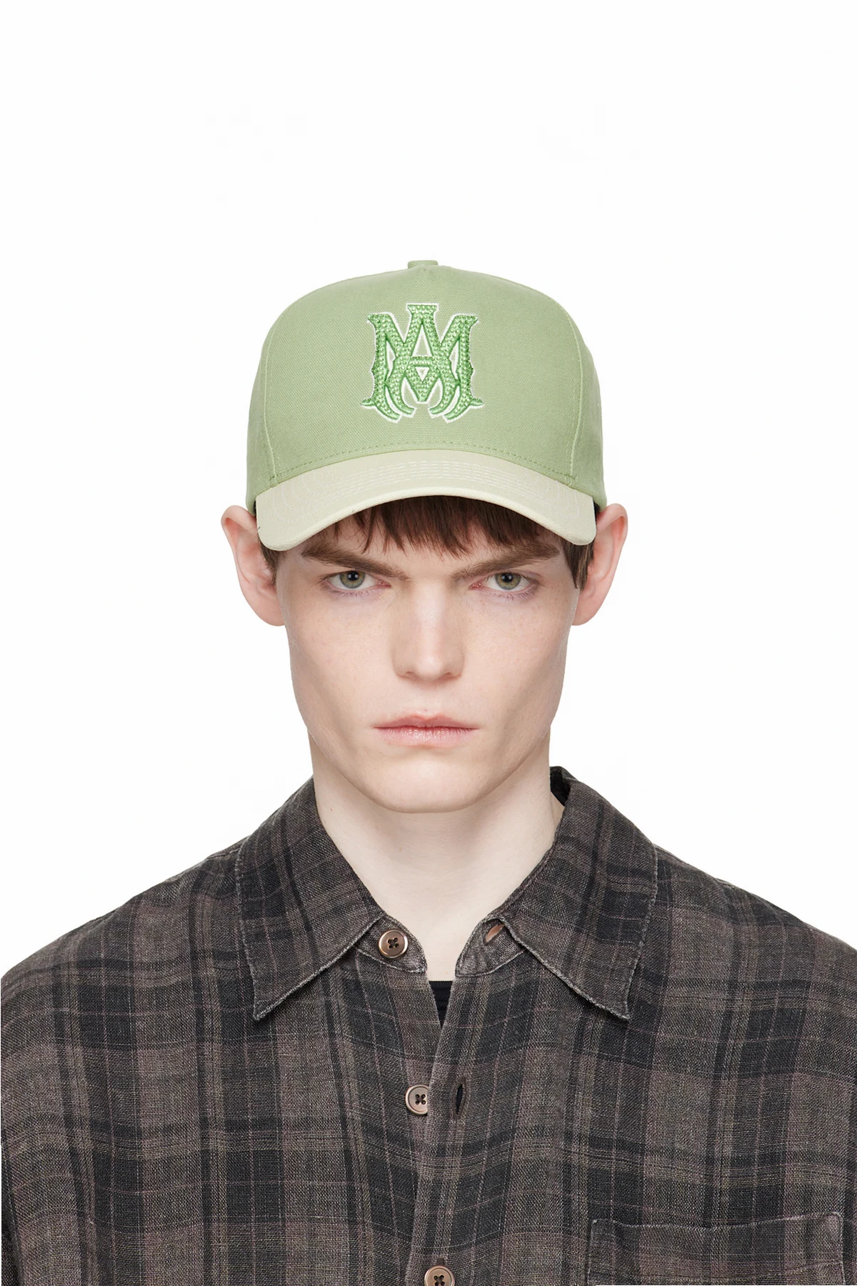 Green Two Tone Crystal MA Cap