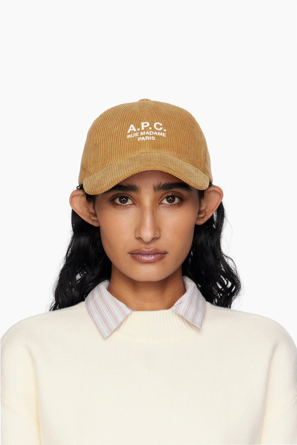 Tan Charlie 'Rue Madame' Baseball Cap