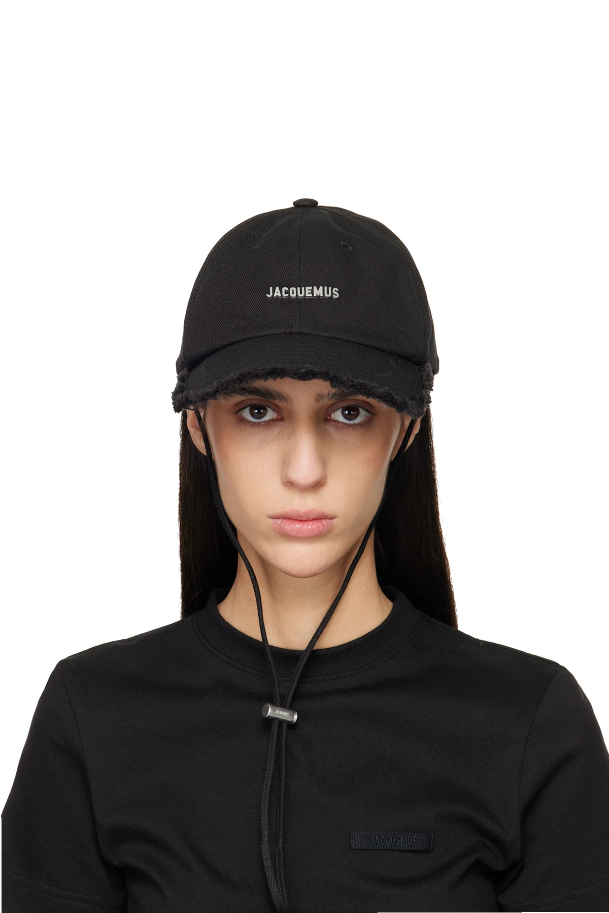 Black Les Classiques 'The Artichaut' Denim Cap