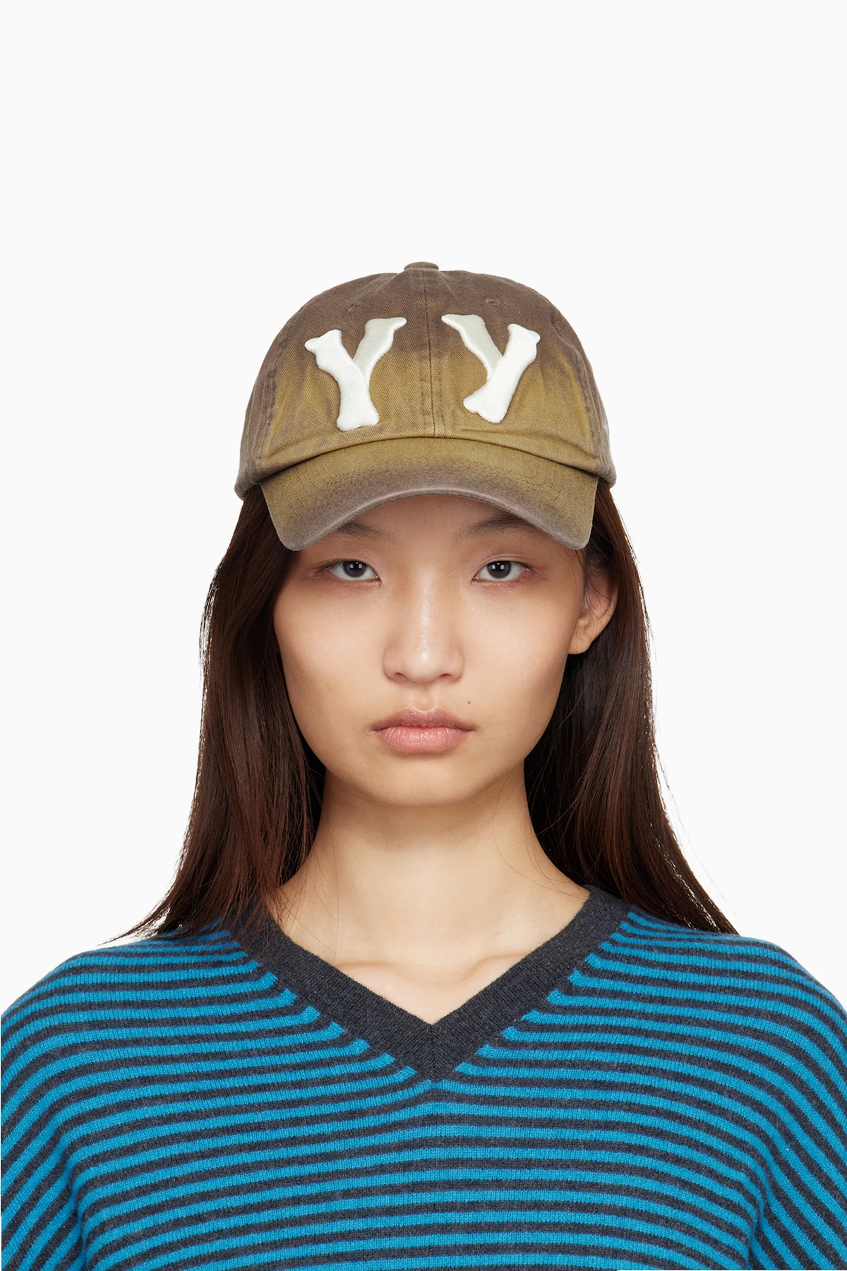 SSENSE Exclusive Brown Gradient Ball Cap