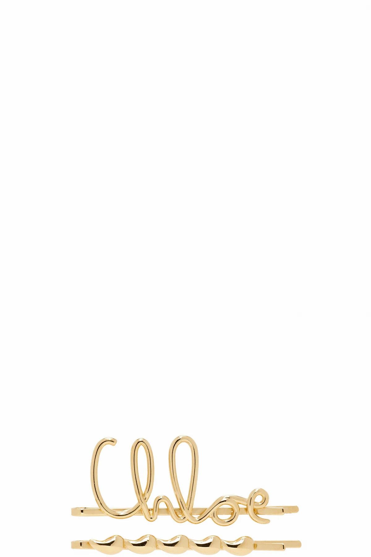 Gold 'The Chloé Iconic' Hair Clip Set