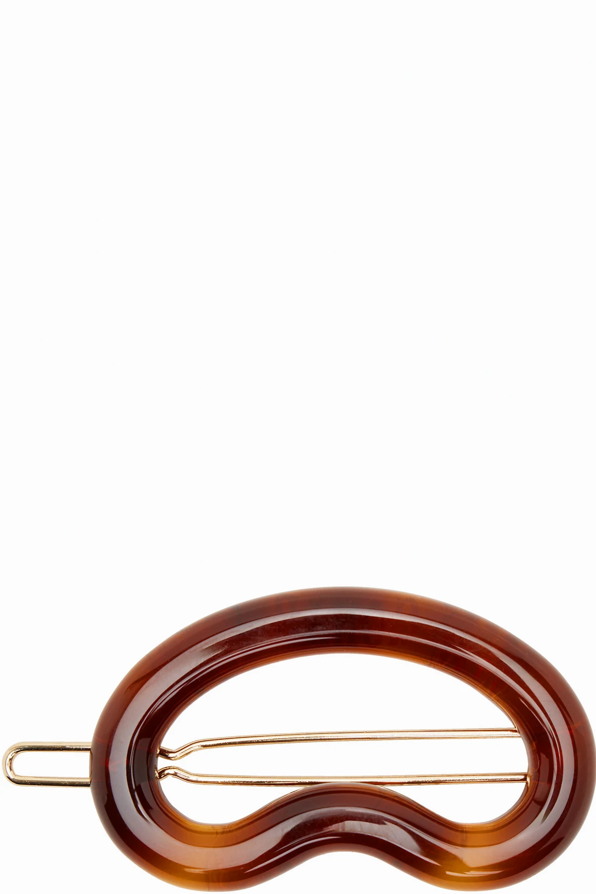 Brown & Black Bean Hair Clip