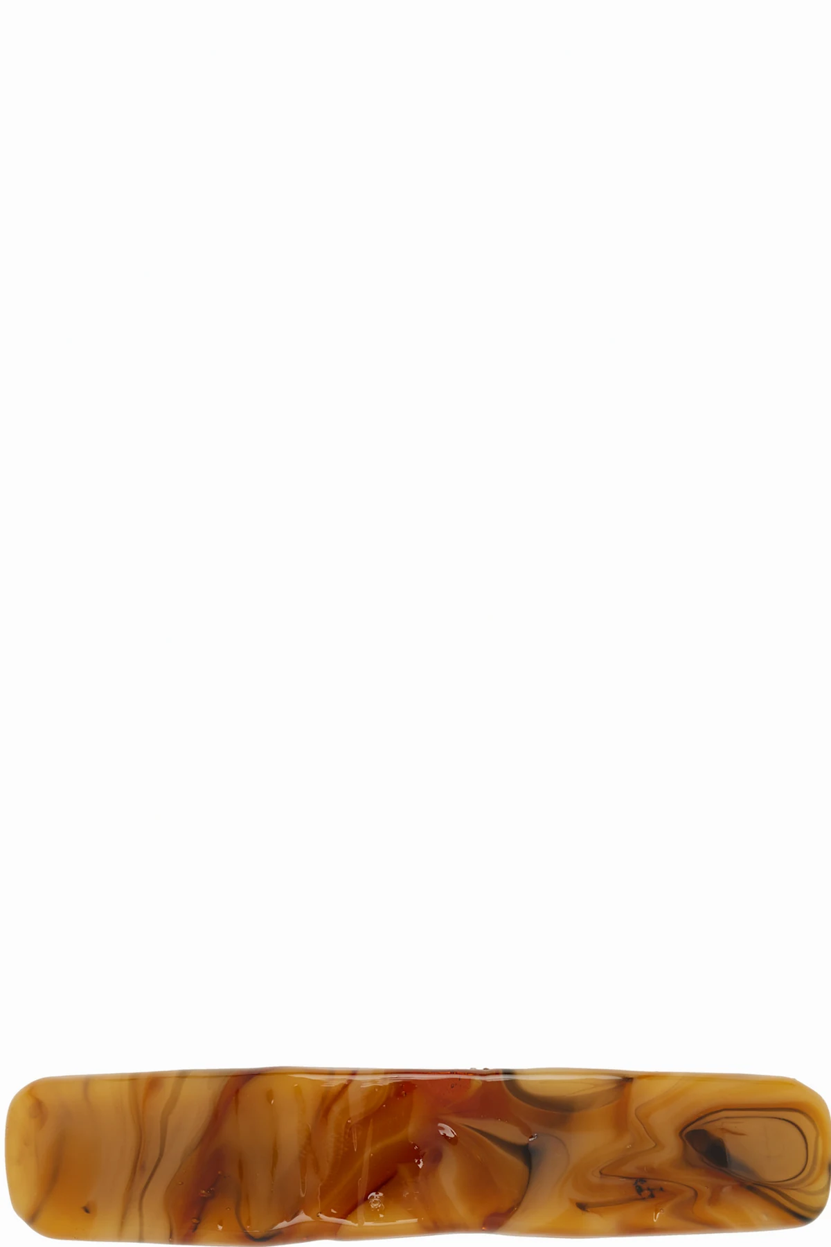 Brown Marble Hair Barrette