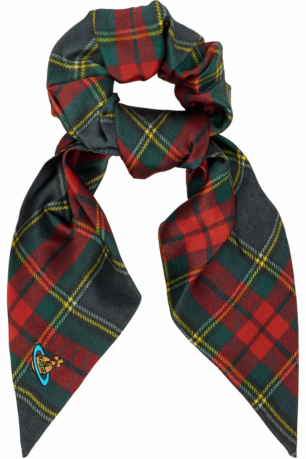 Red & Green Large Scrunchie