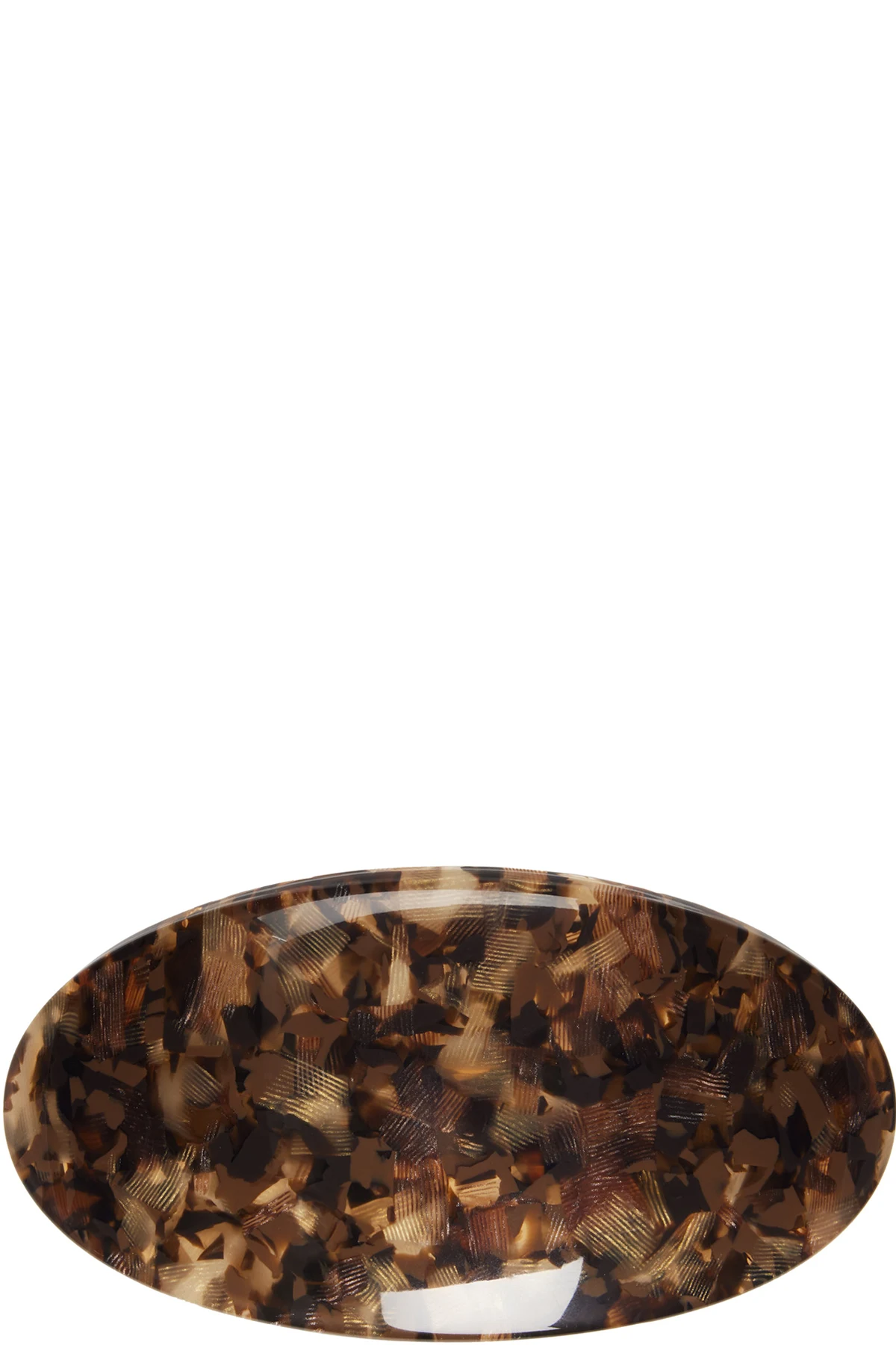 Brown Coupole Hair Clip