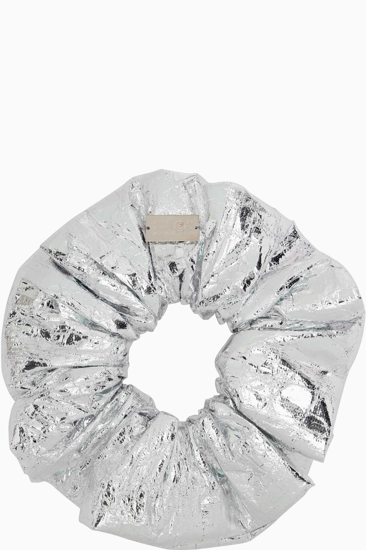 Silver Scrancy Scrunchie