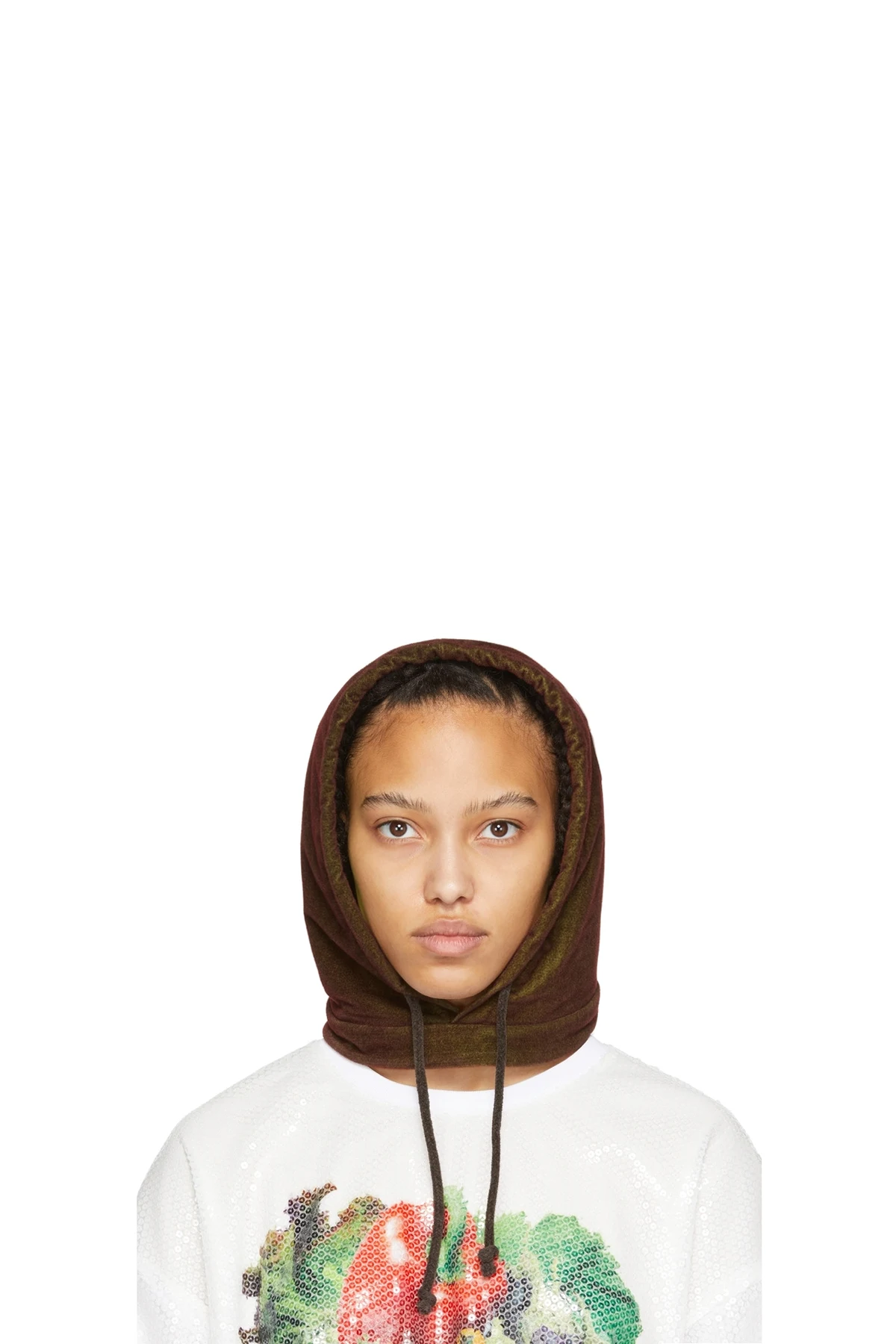 Brown & Green Kiwi Beanie