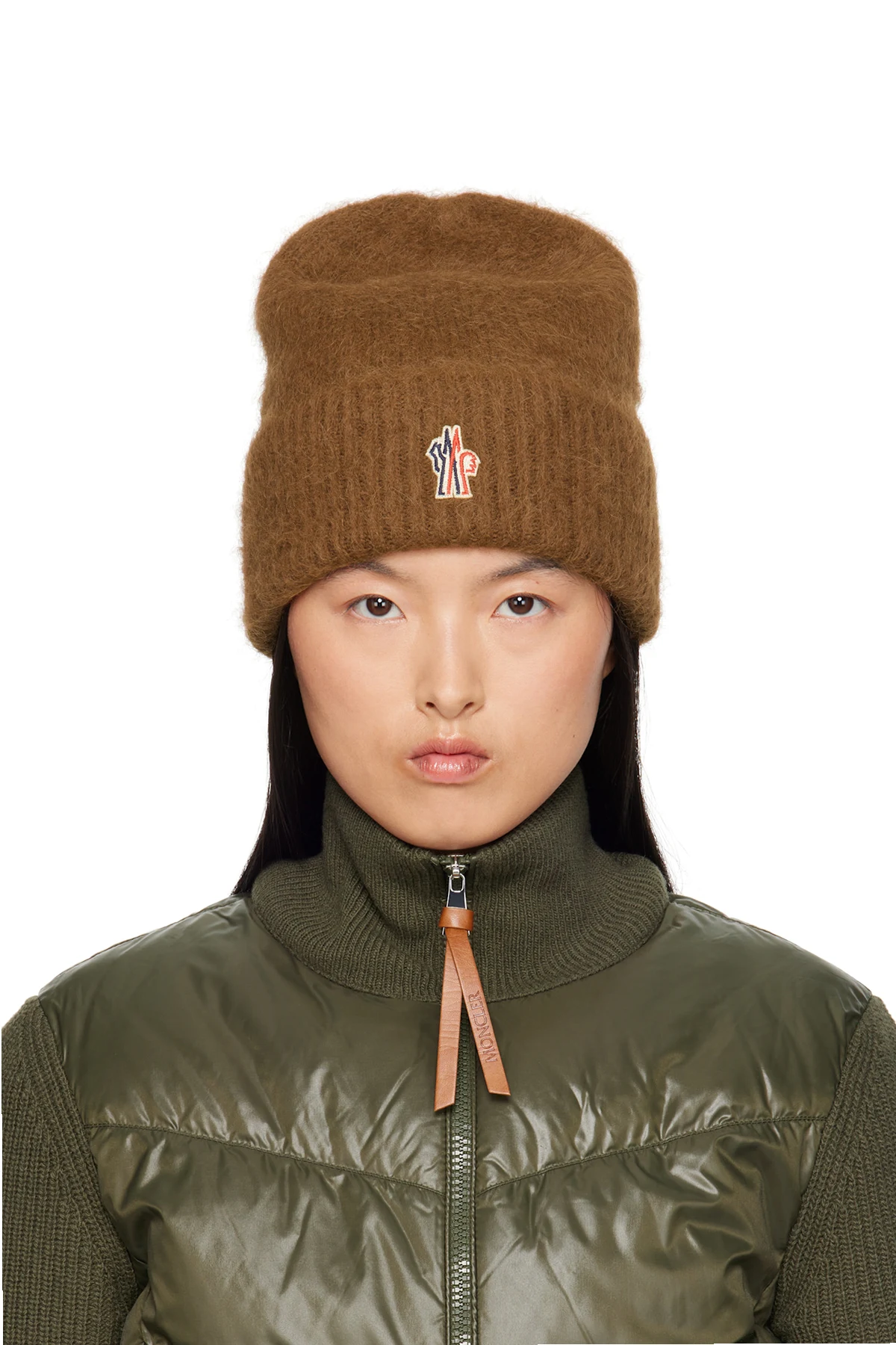 Brown Alpaca & Wool Beanie