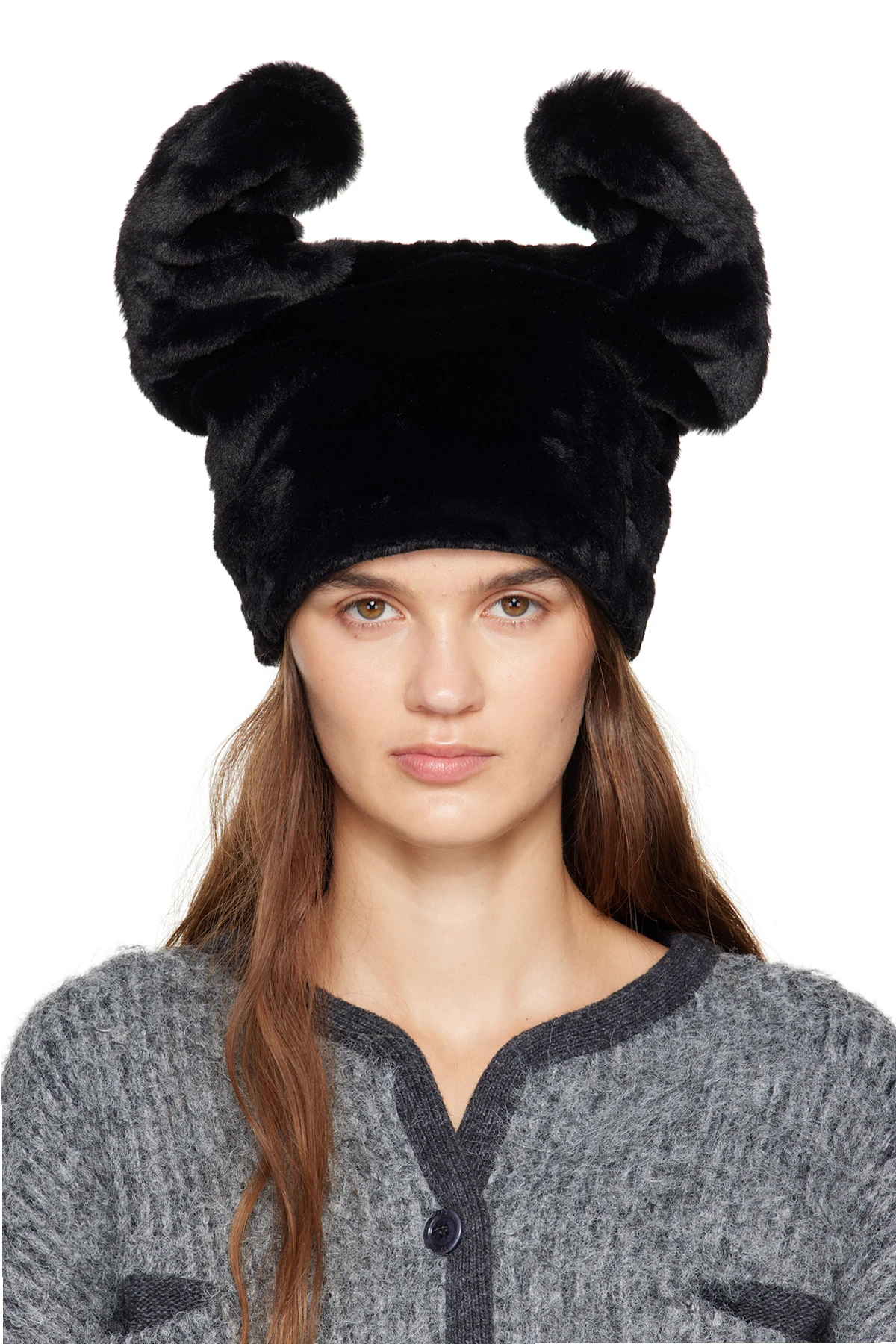 Black Fleece Wire Beanie