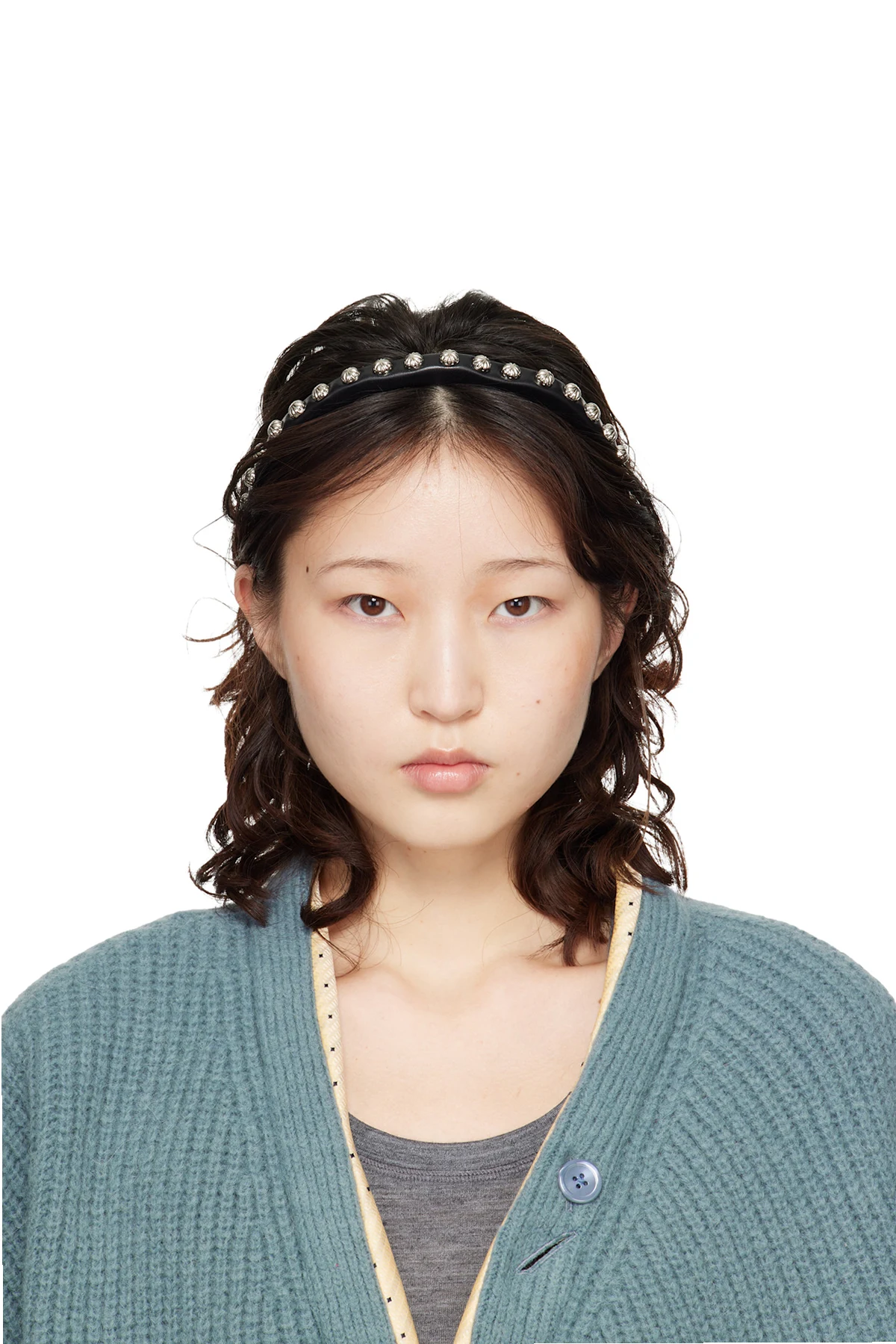 Black Leather Headband