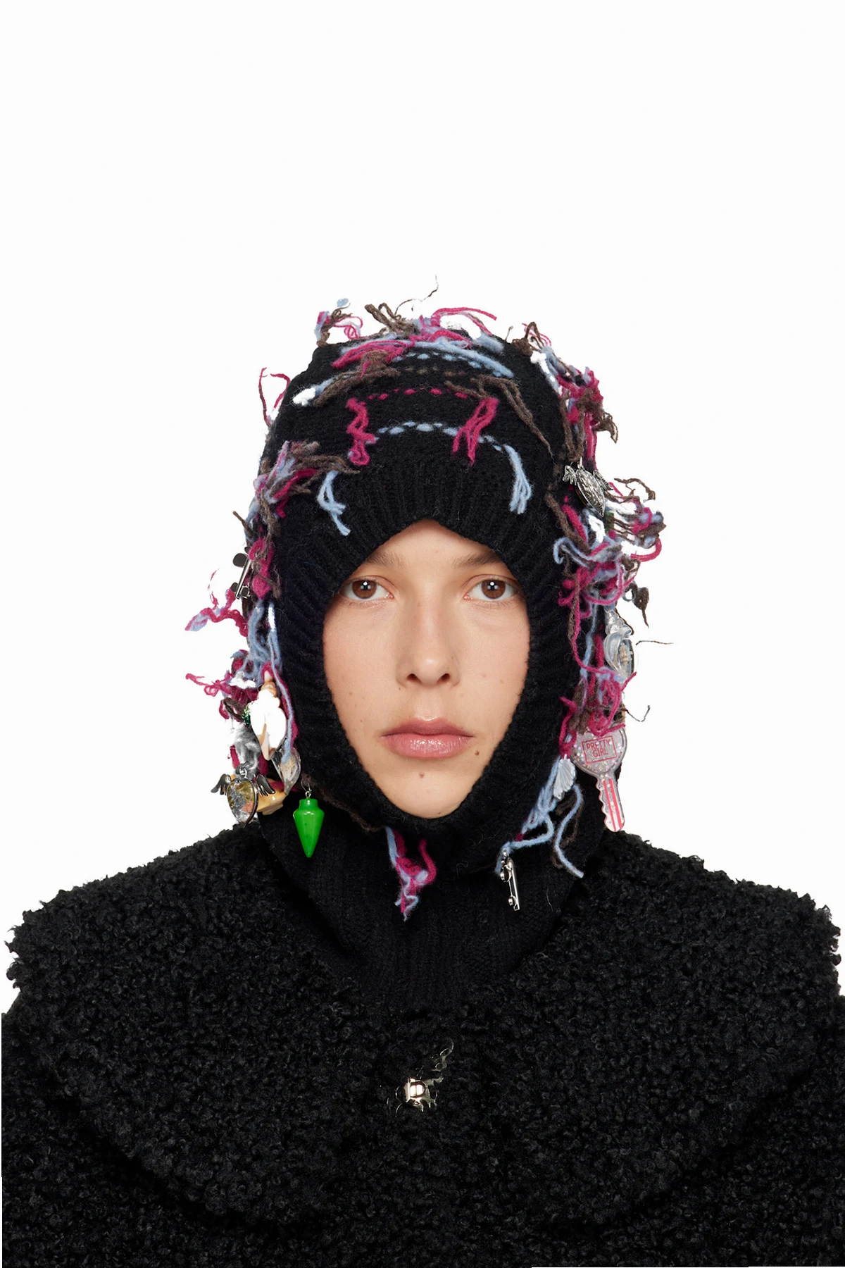 Black Washed Up Balaclava