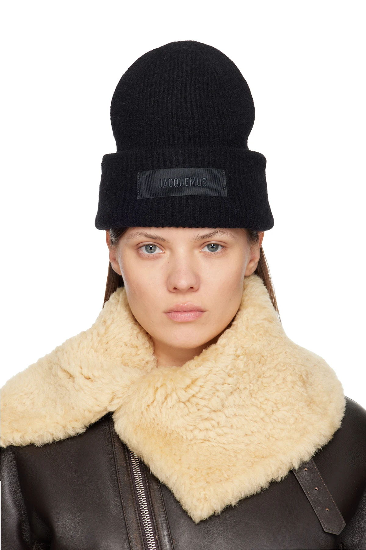 Black La Croisière 'The Gros Grain' Beanie