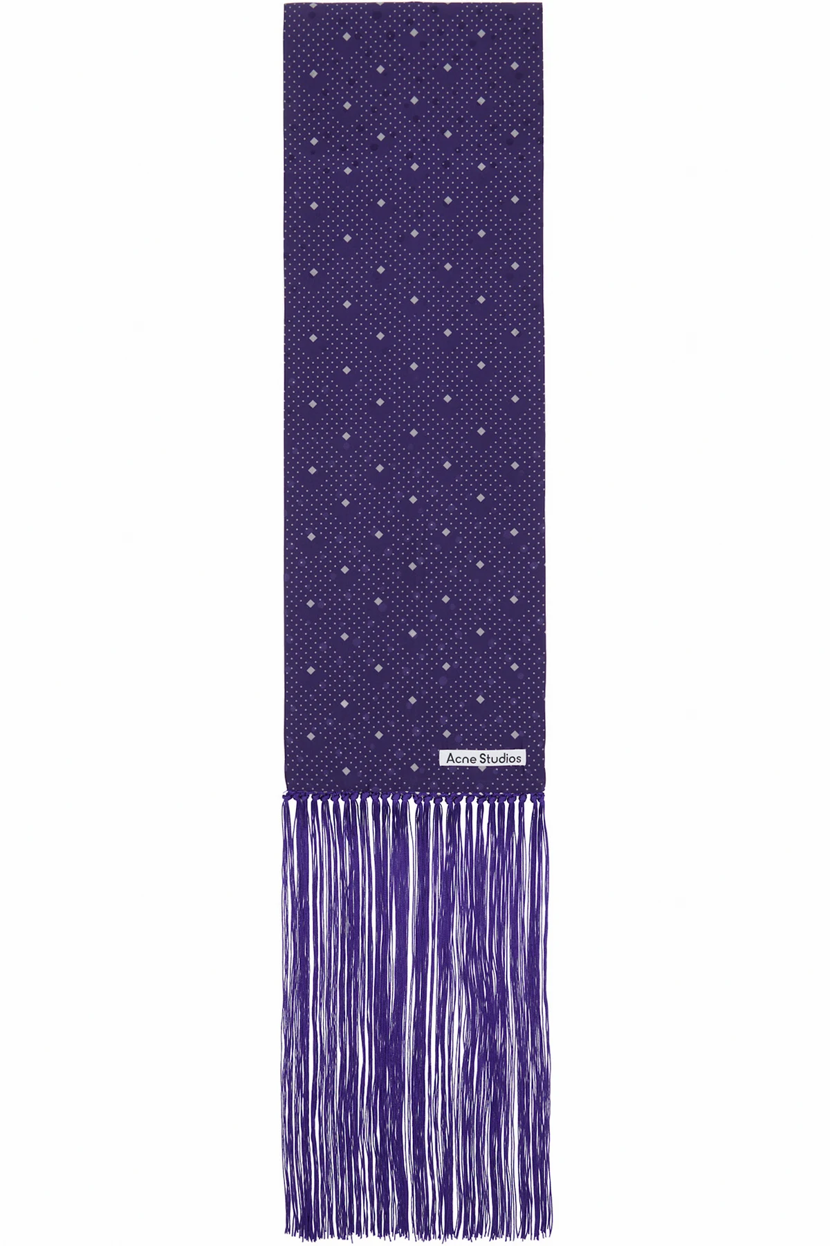 Purple Silk Scarf
