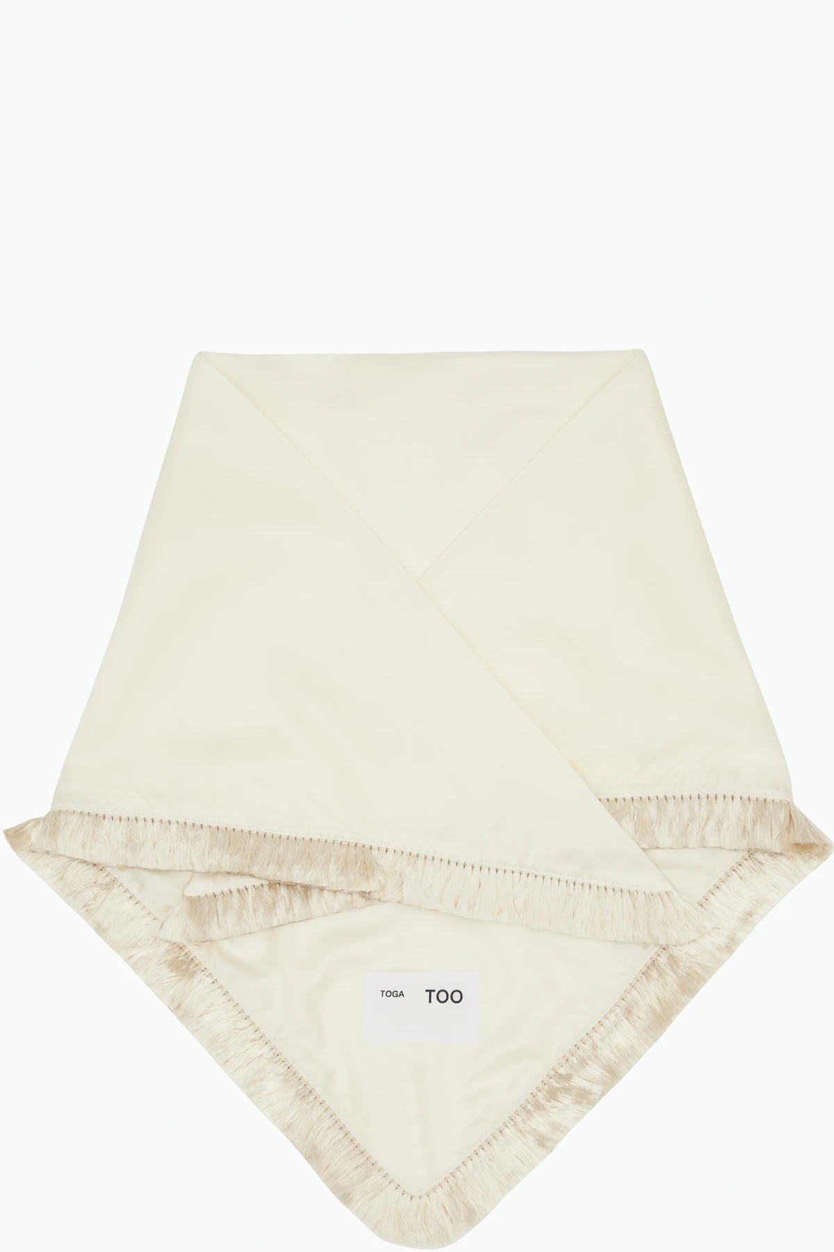 Off-White Fringe Scarf