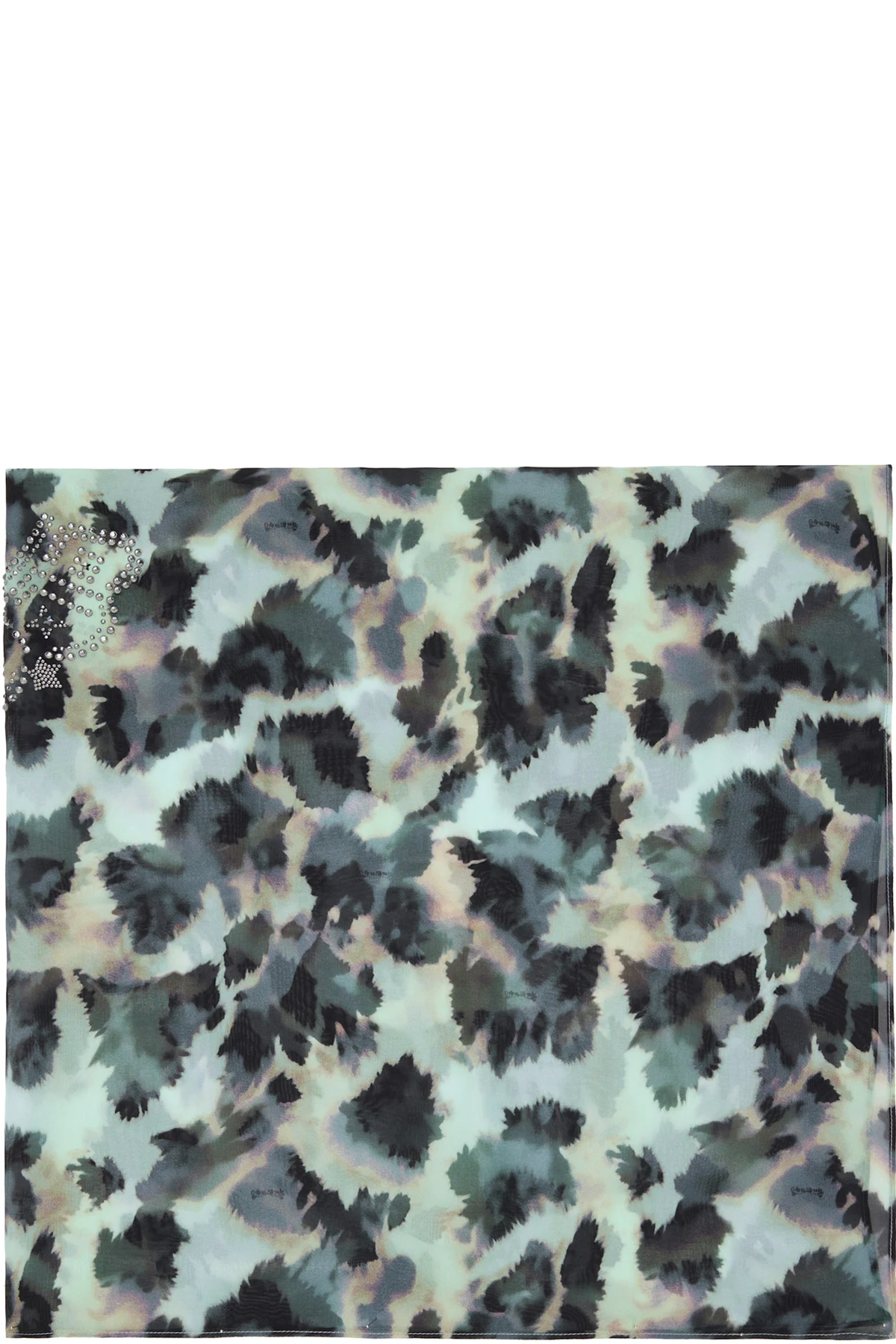 Blue Snow Leopard Scarf