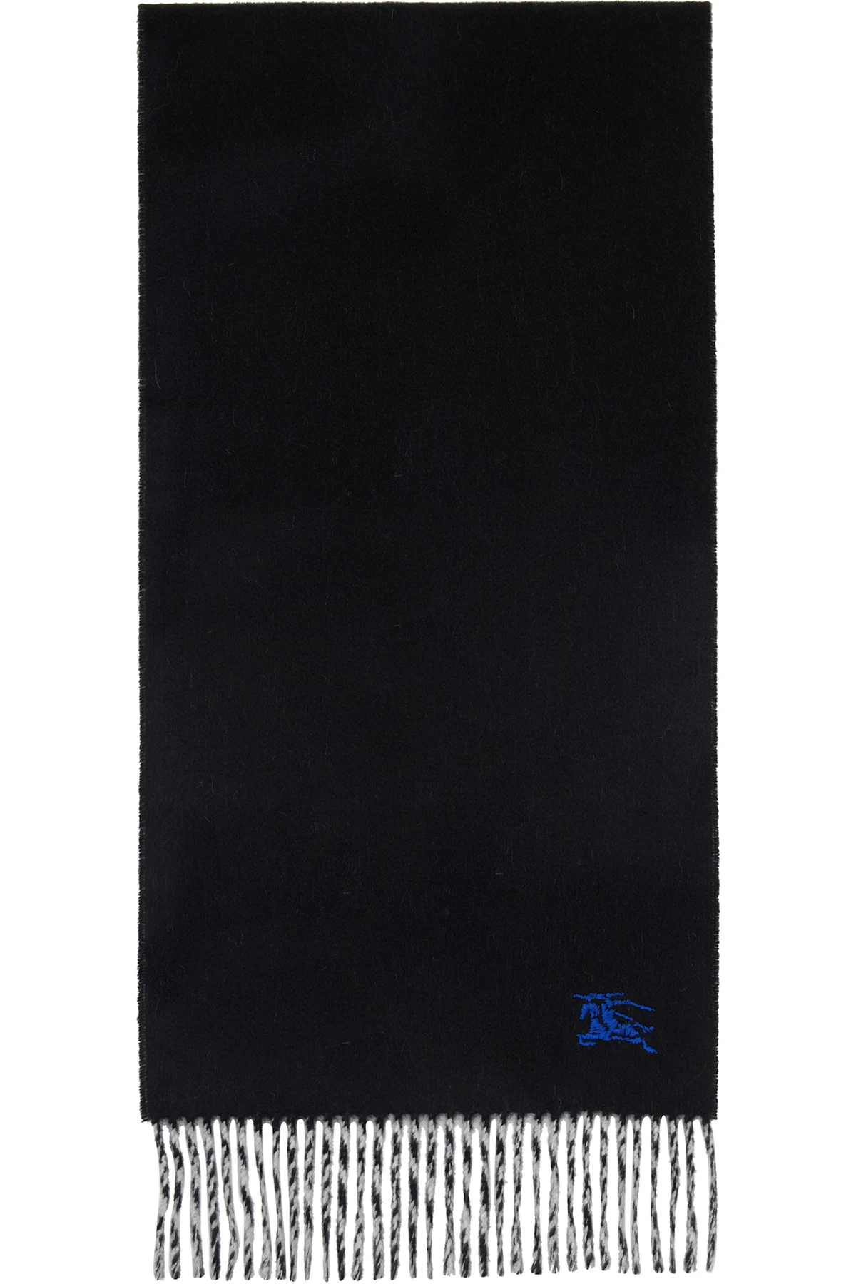 Black & Gray Cashmere Scarf