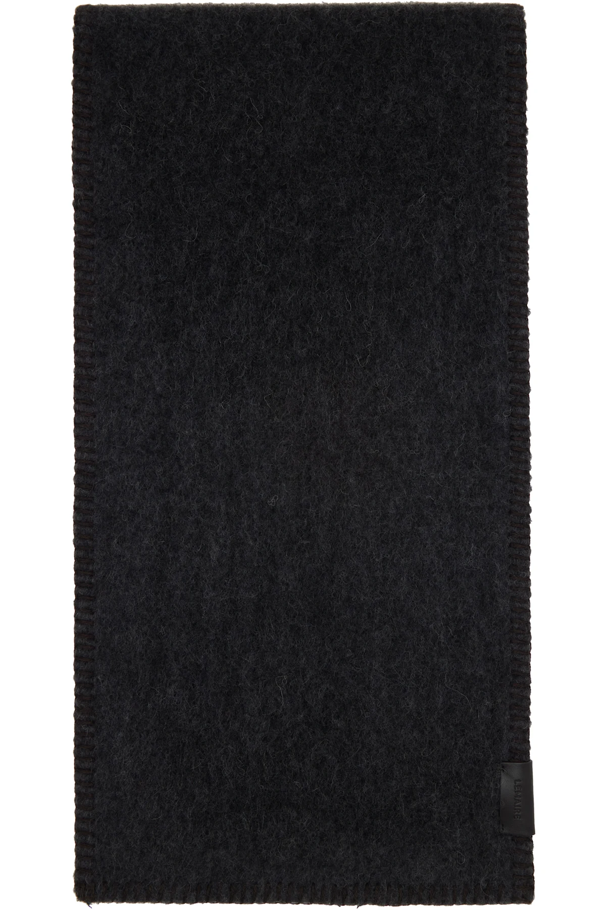 Gray Cocotte Fluffy Scarf