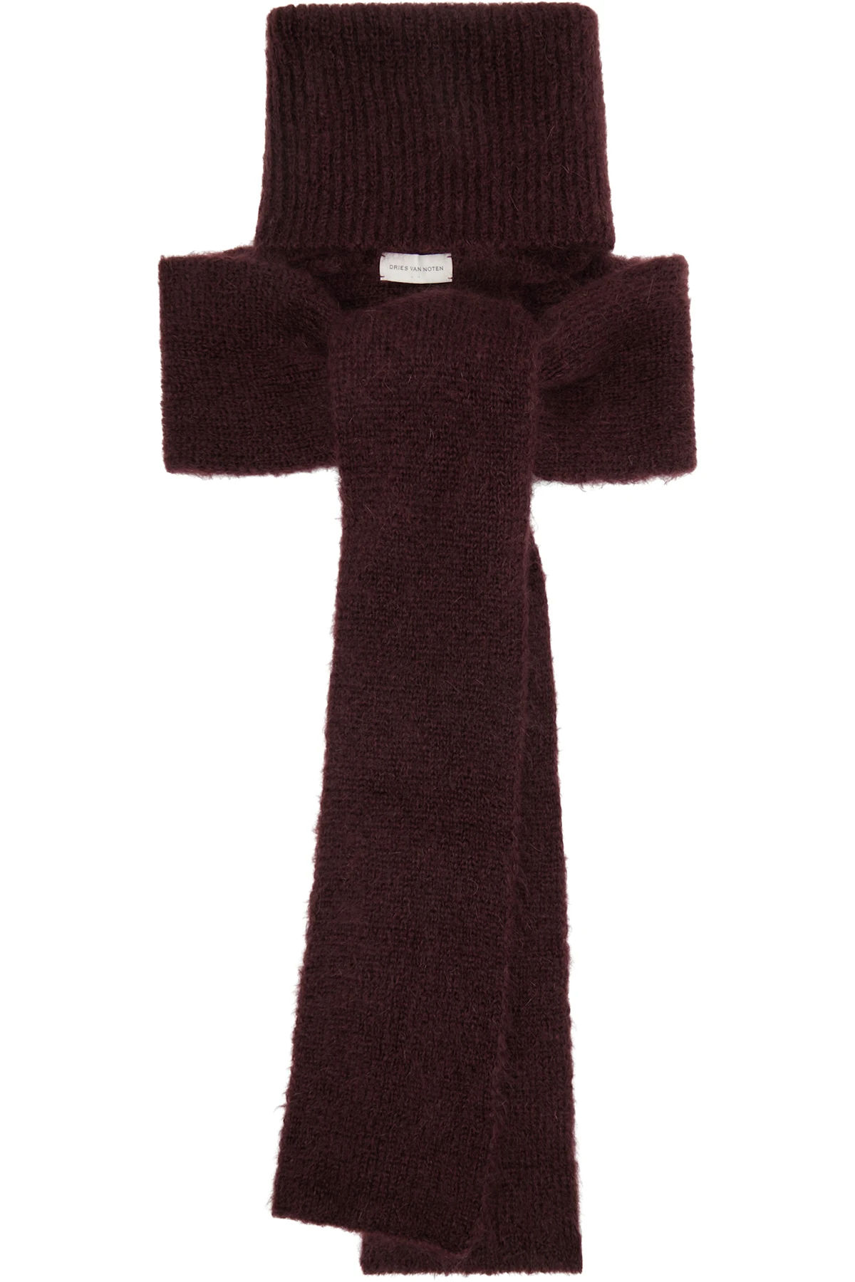Burgundy Techno Scarf