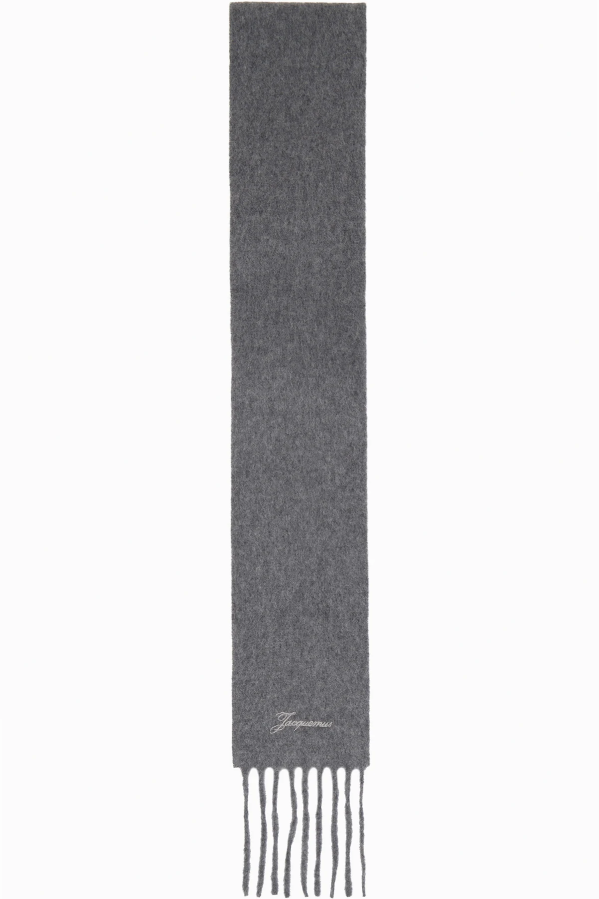 Gray 'The Tailleur Fine' Scarf