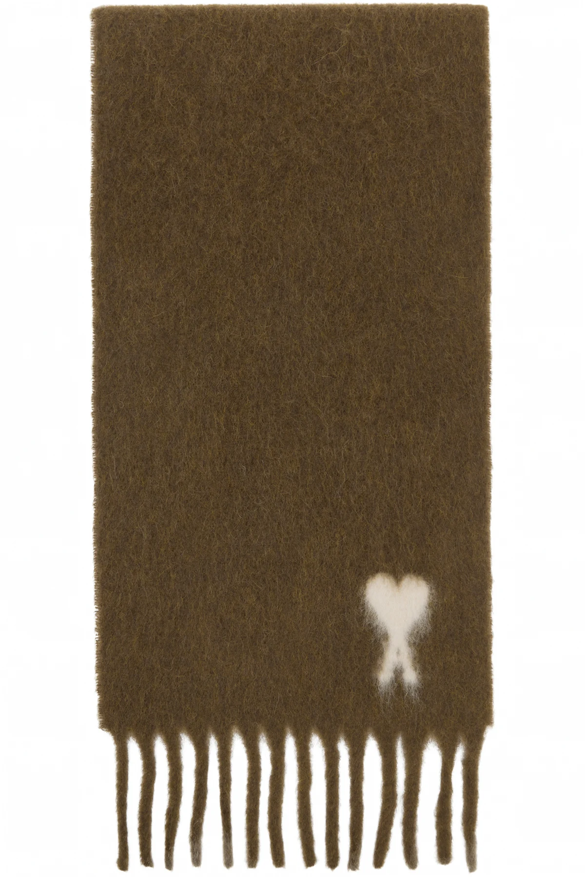 Brown Alpaca Ami de Coeur Scarf