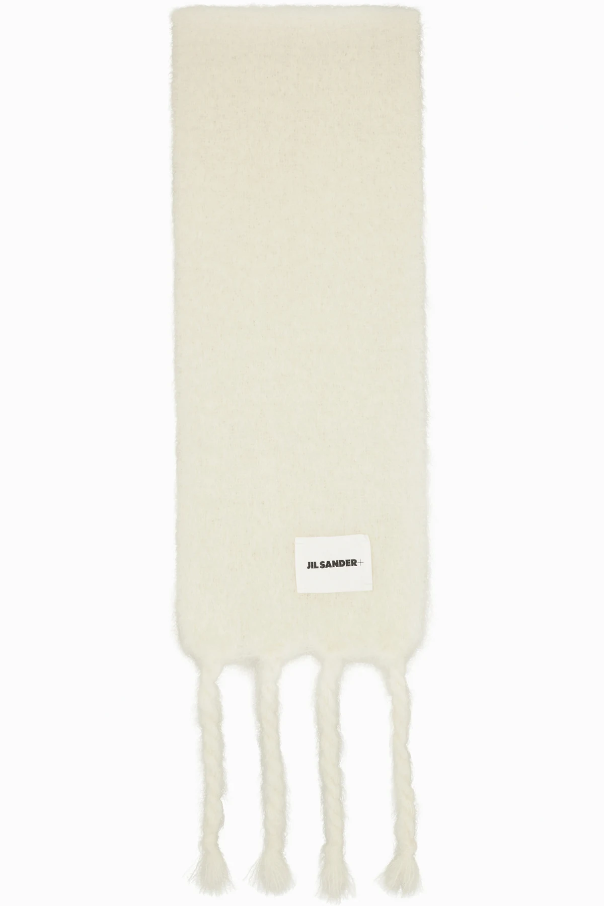 Off-White Slim Wool Blend Scarf