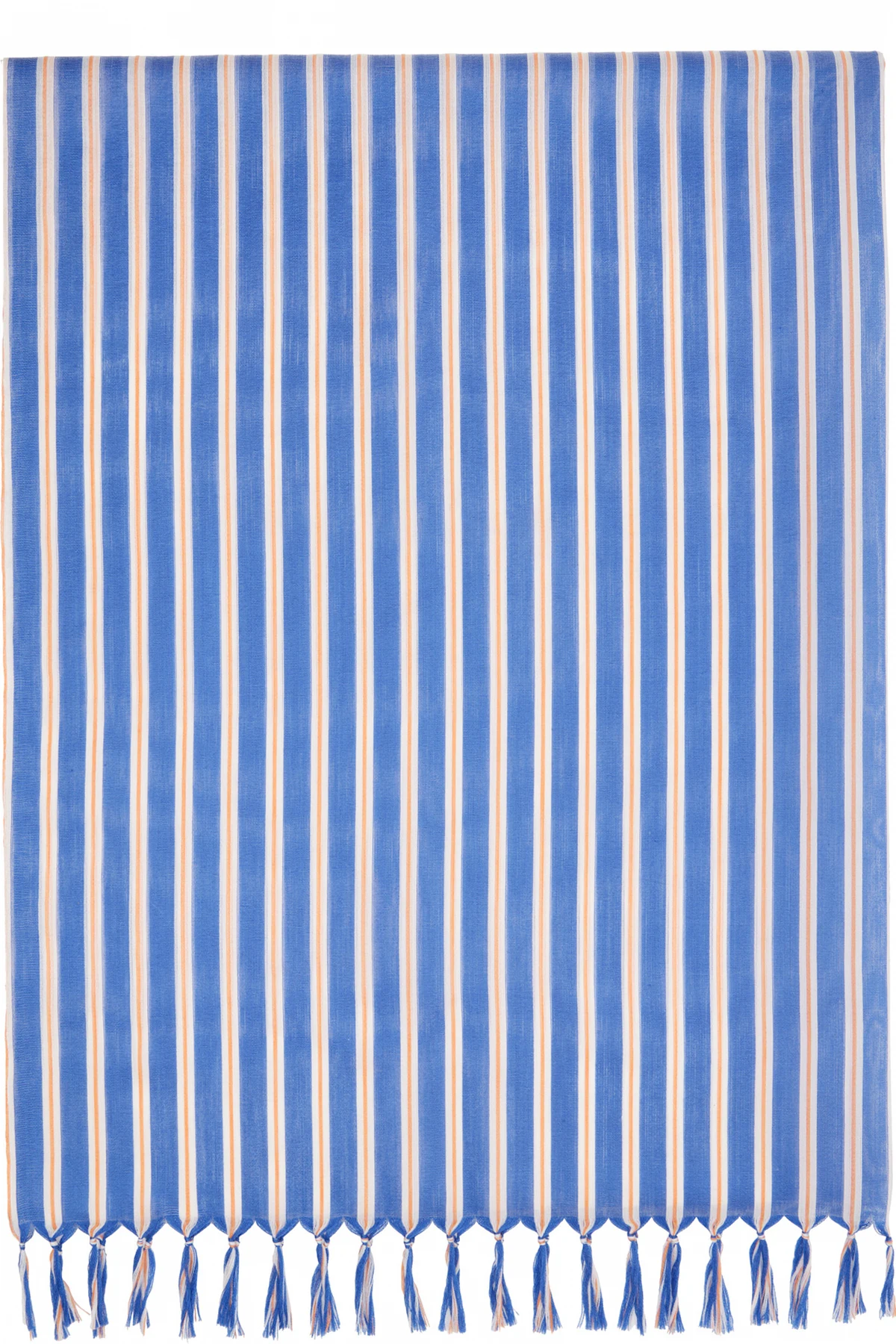 Navy December Generic Stripes Stole Scarf