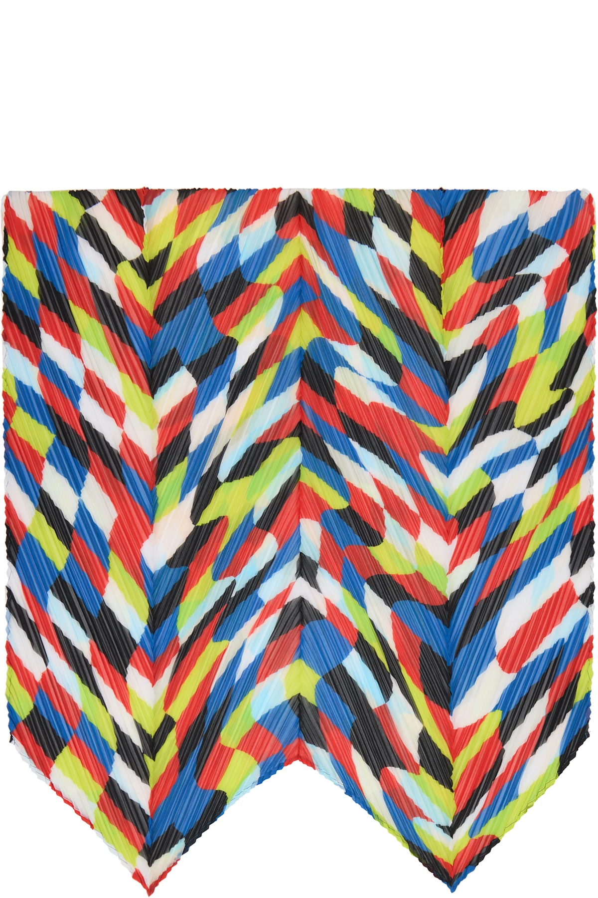 Multicolor Dancing Square Scarf