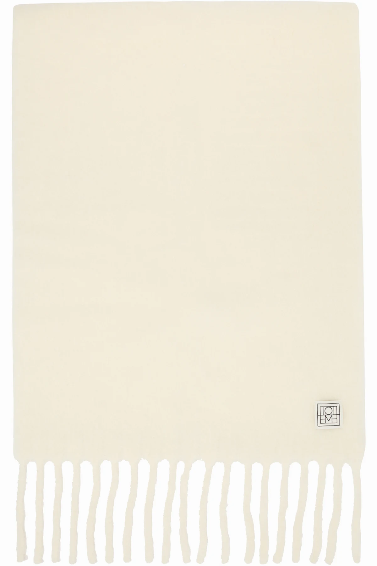 Off White Fuzzy Scarf