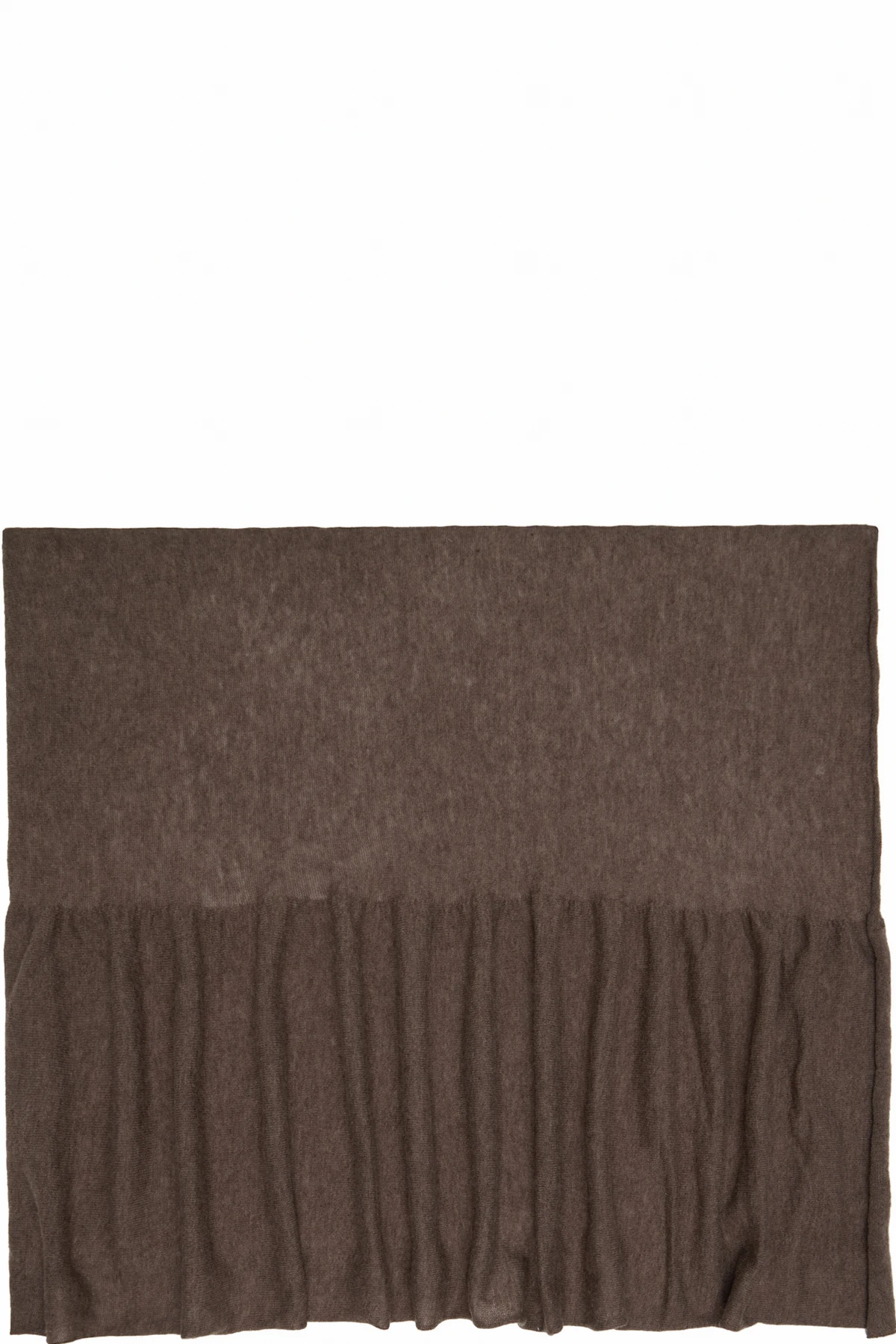 Taupe Merino Wool Shawl Scarf