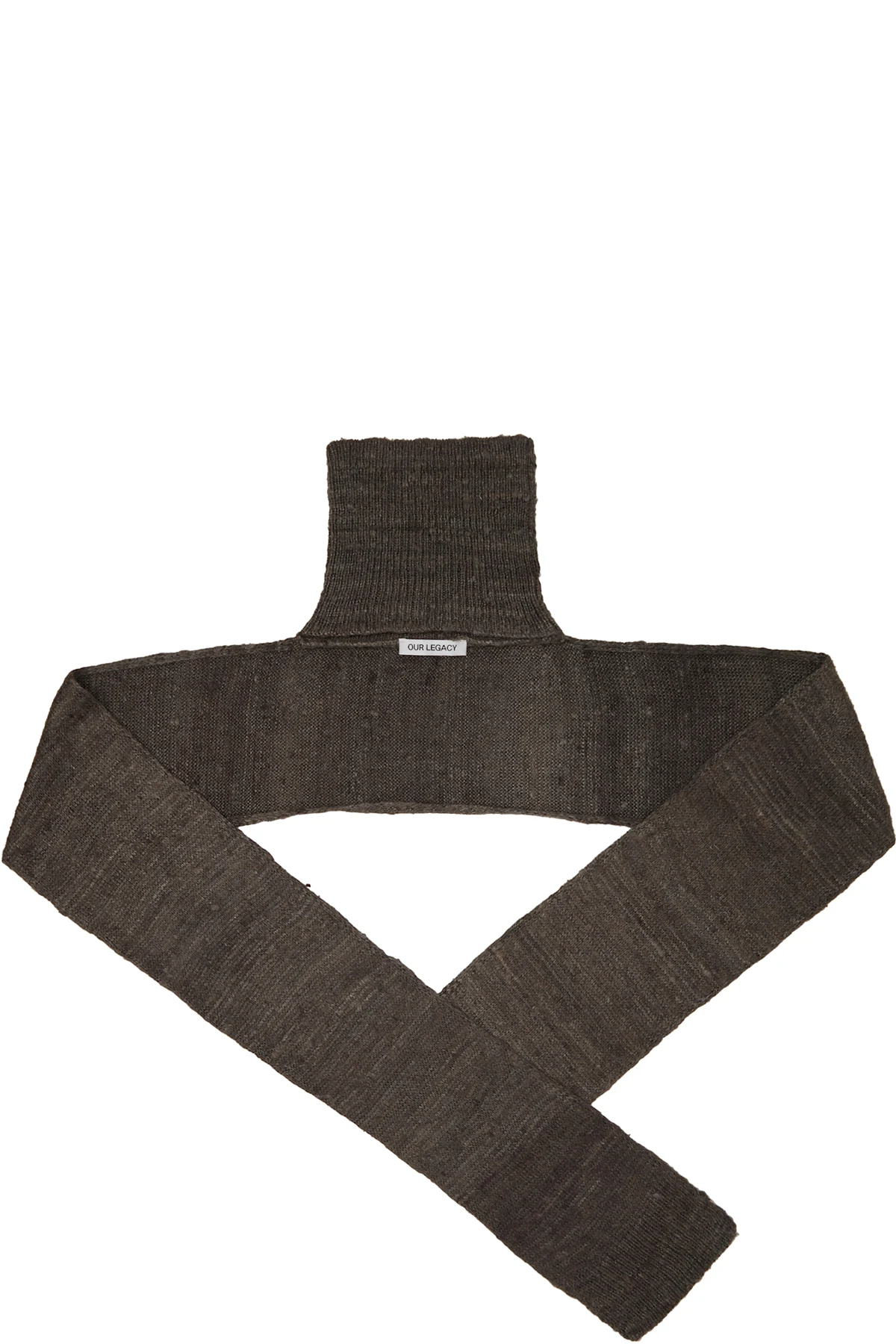 Taupe Mock Scarf