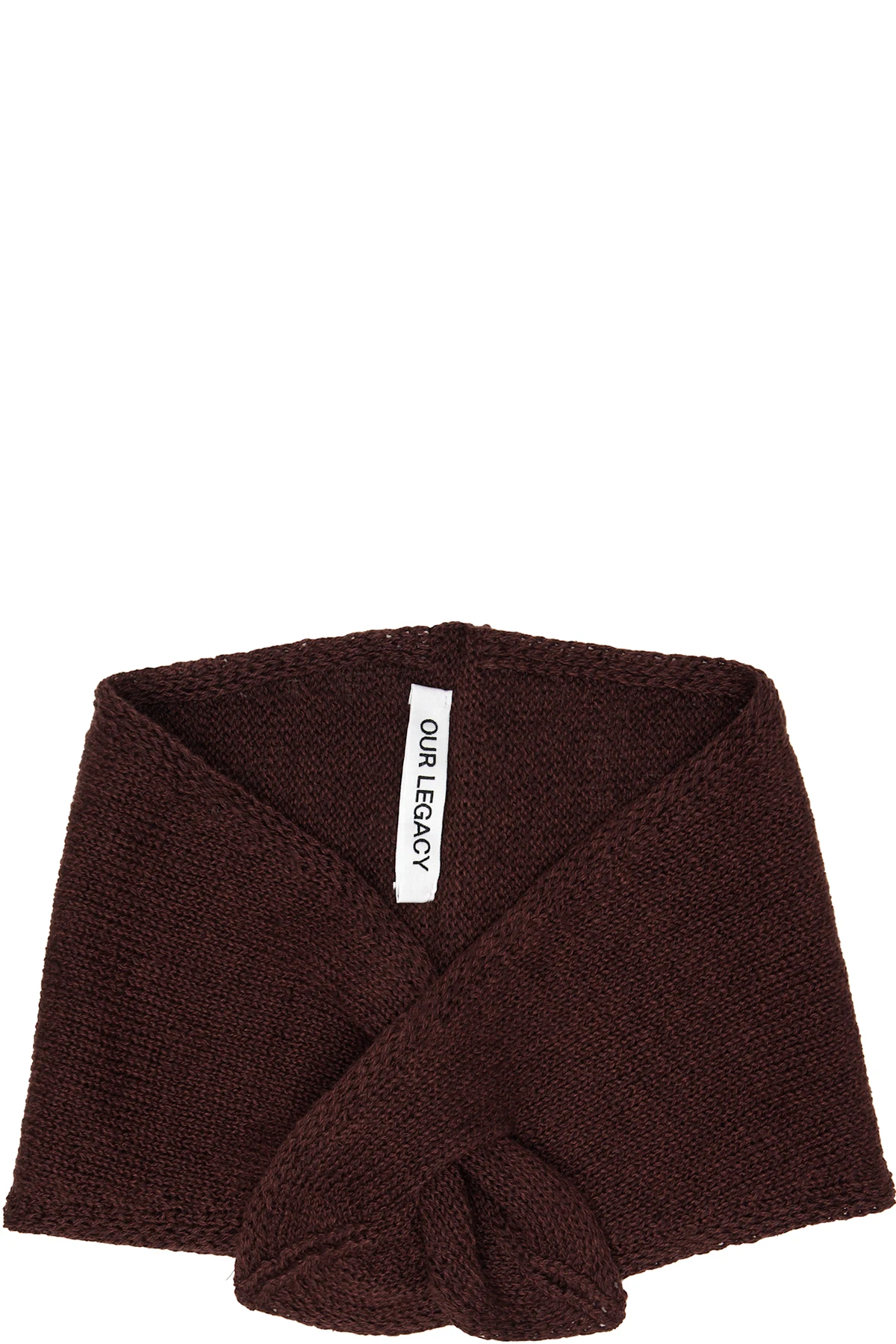 Burgundy Miniature Scarf