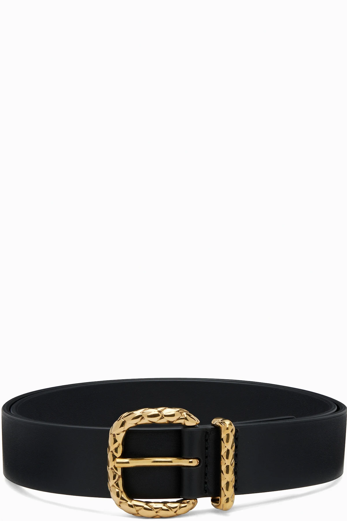 Black Coaxial Loop Belt